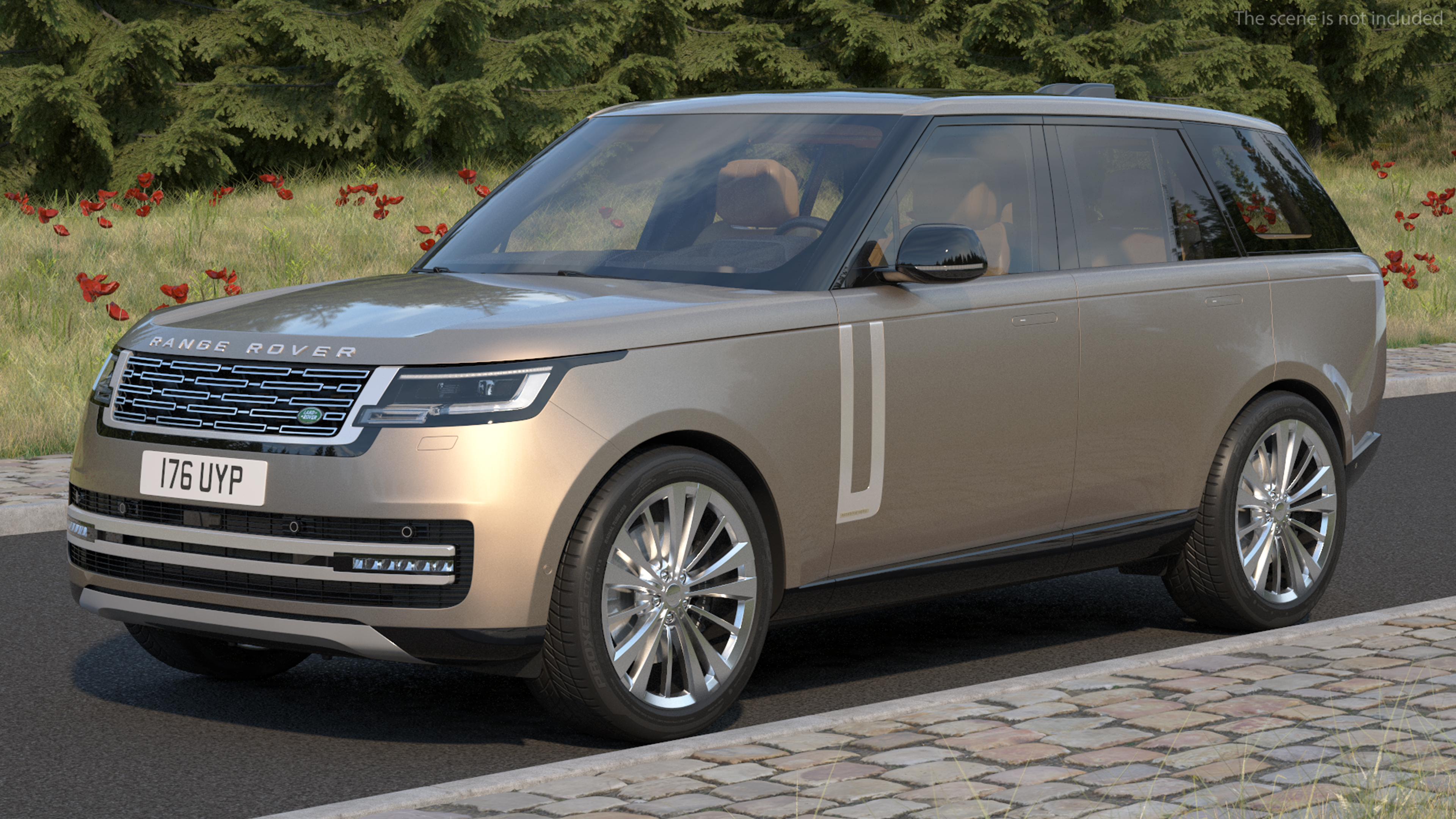 Range Rover 2022 Lights OFF 3D