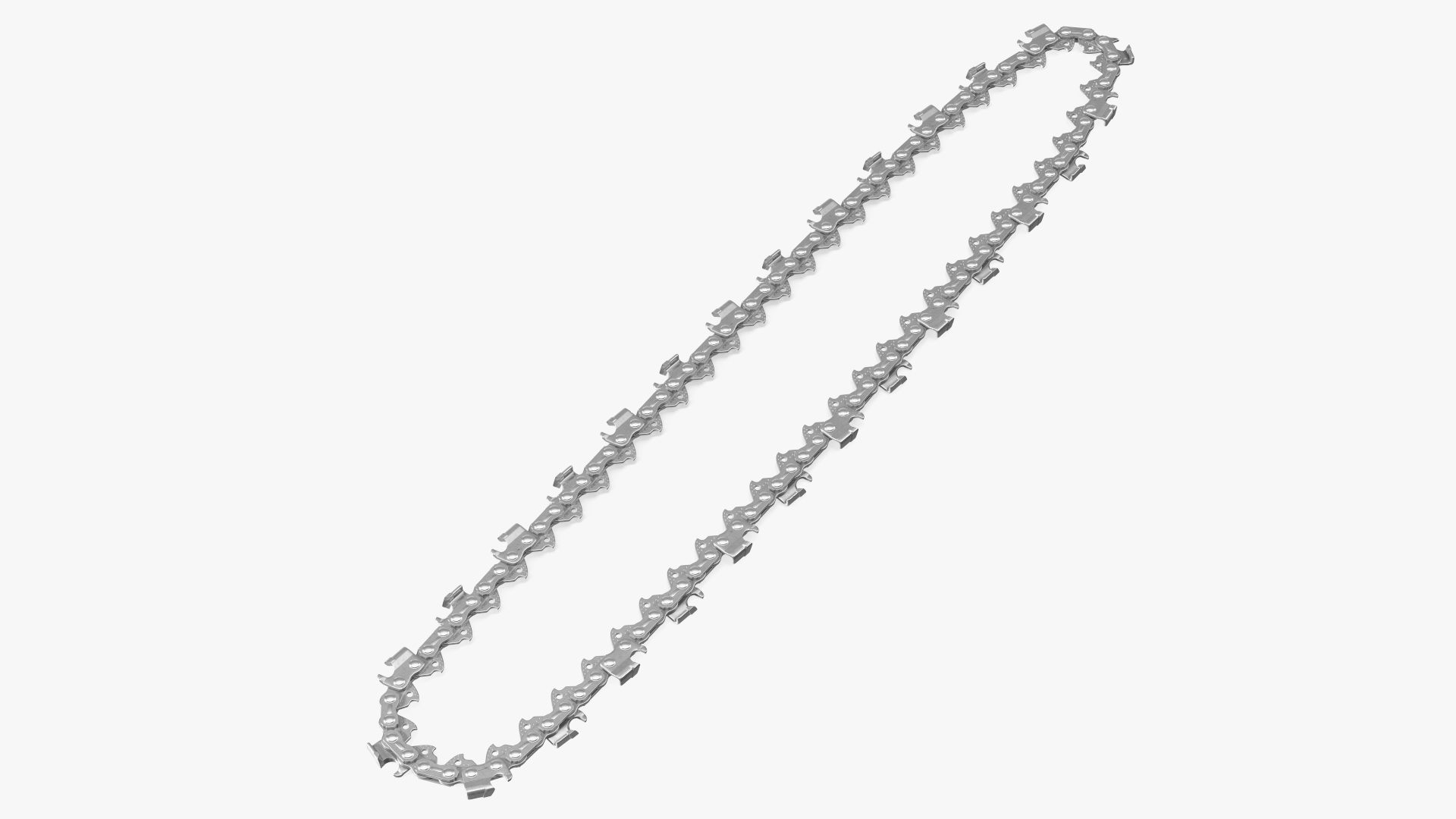 3D Chainsaw Steel Chain Tension model