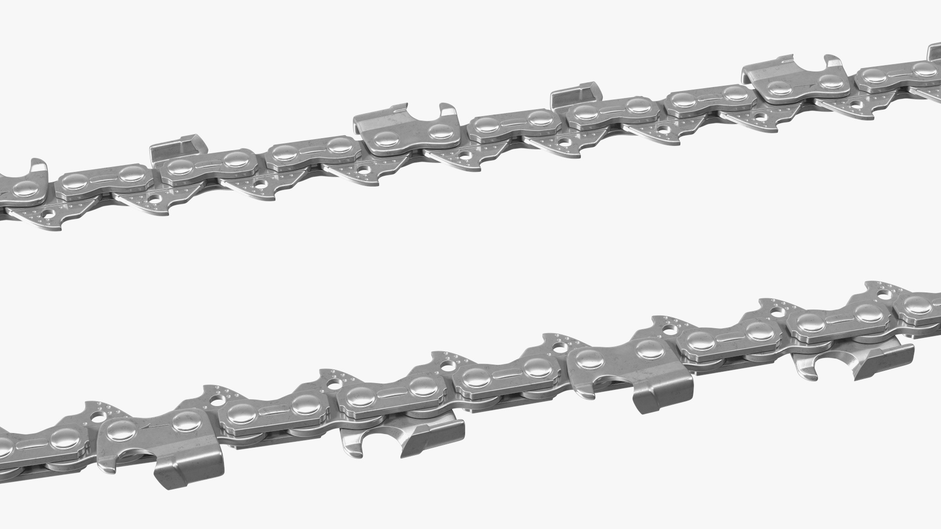 3D Chainsaw Steel Chain Tension model