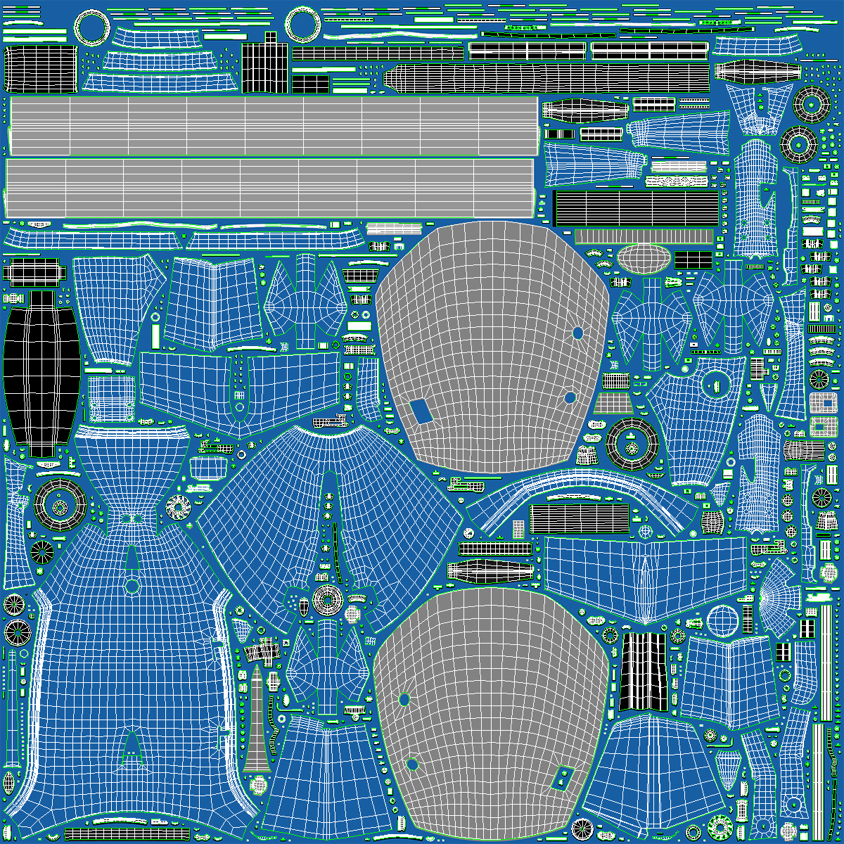 Rotorcraft Autogyro Blue 3D model