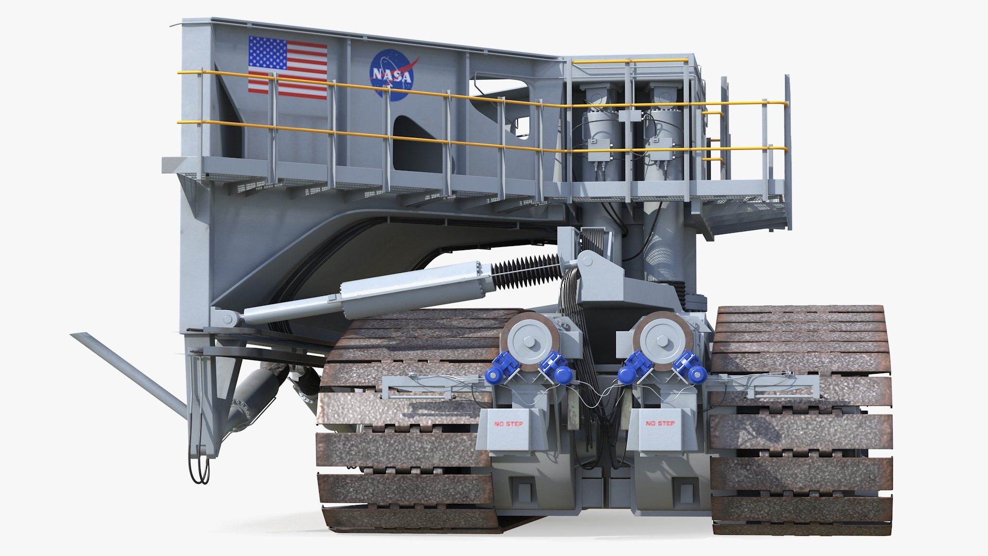 3D Crawler Tread model