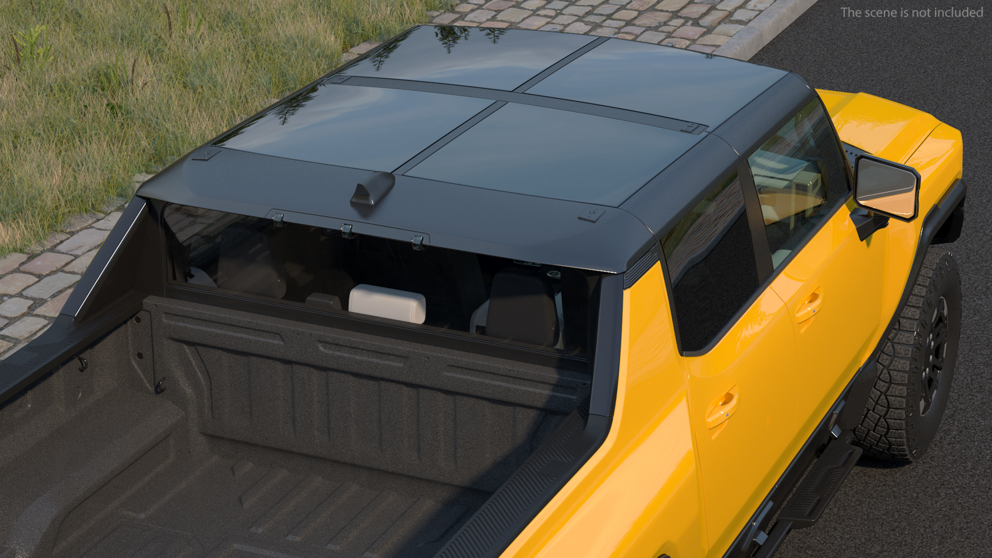 3D Electric Pickup Truck