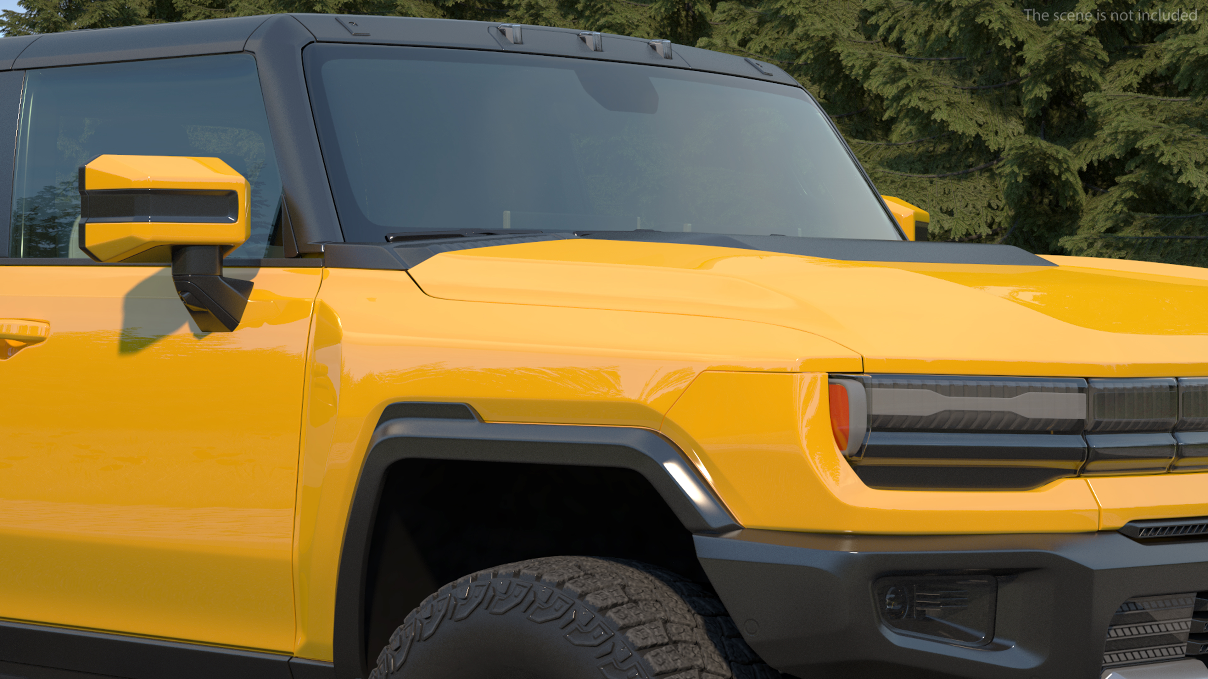 3D Electric Pickup Truck