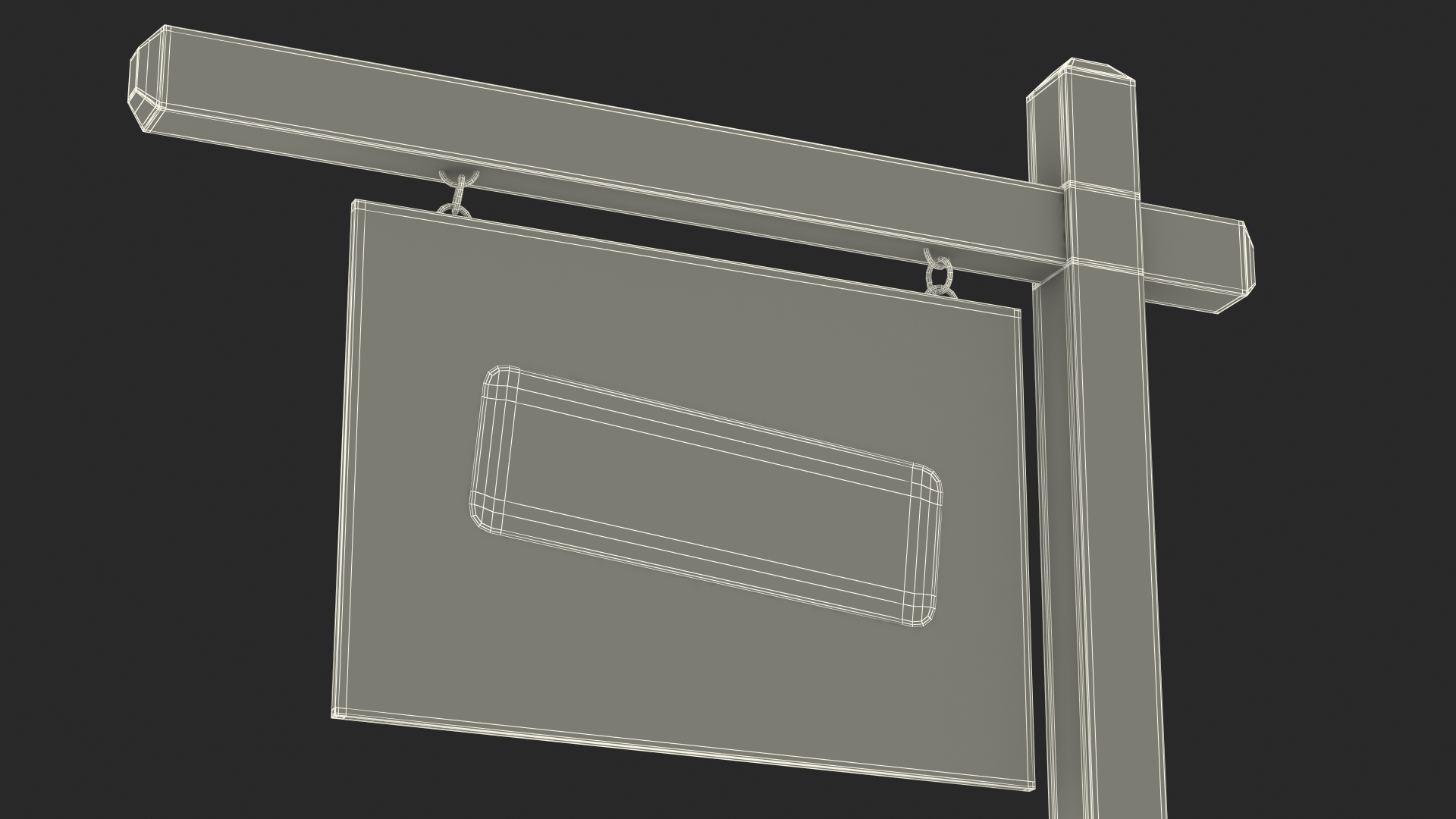 3D For Sale Sign Sold model