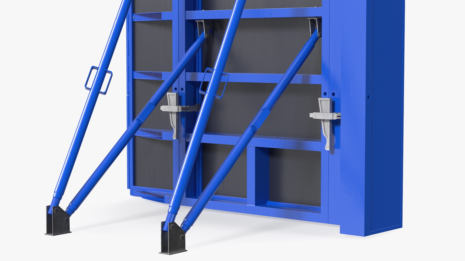 3D Construction Formwork Blue