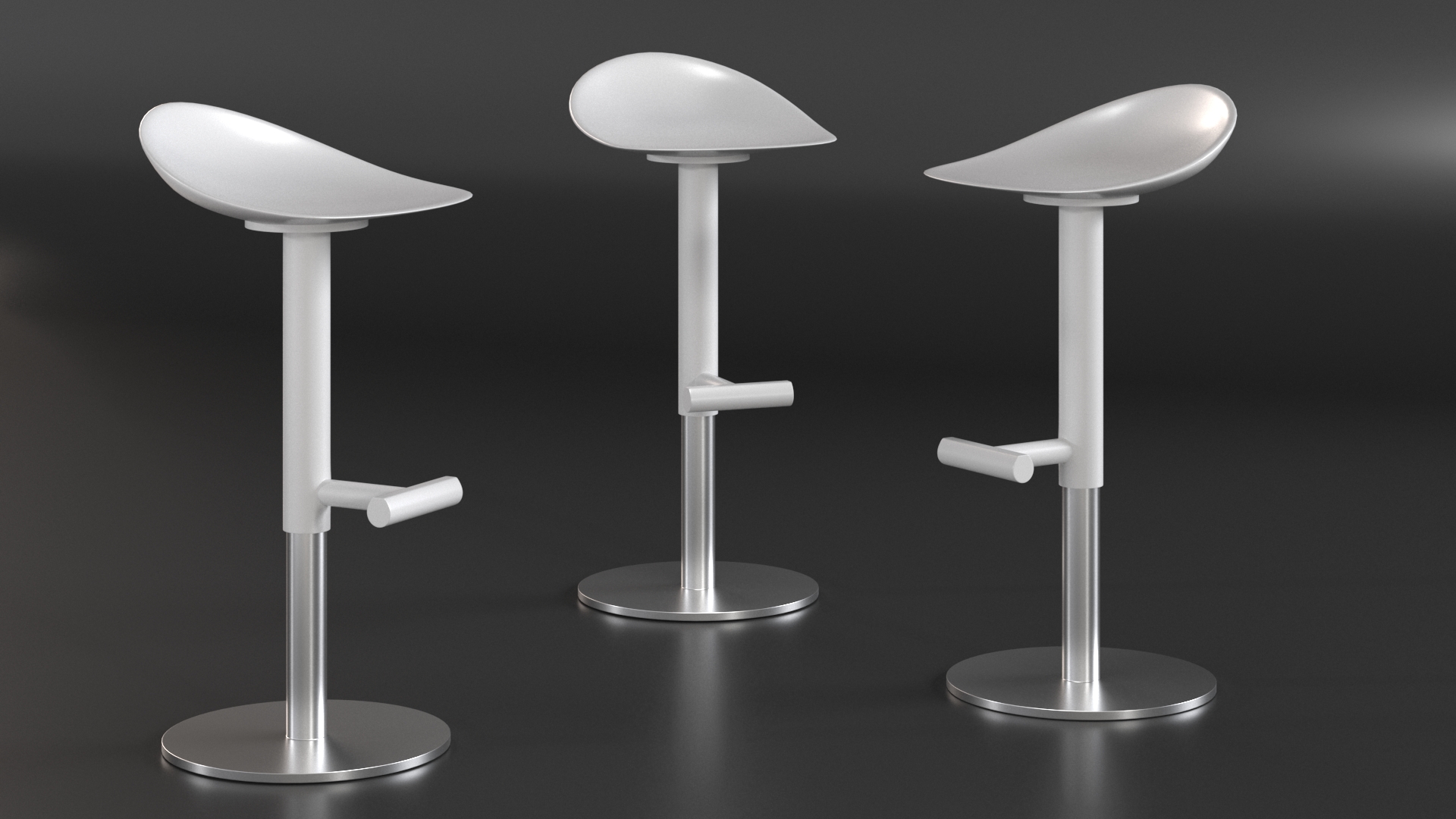 3D model Bar Seat