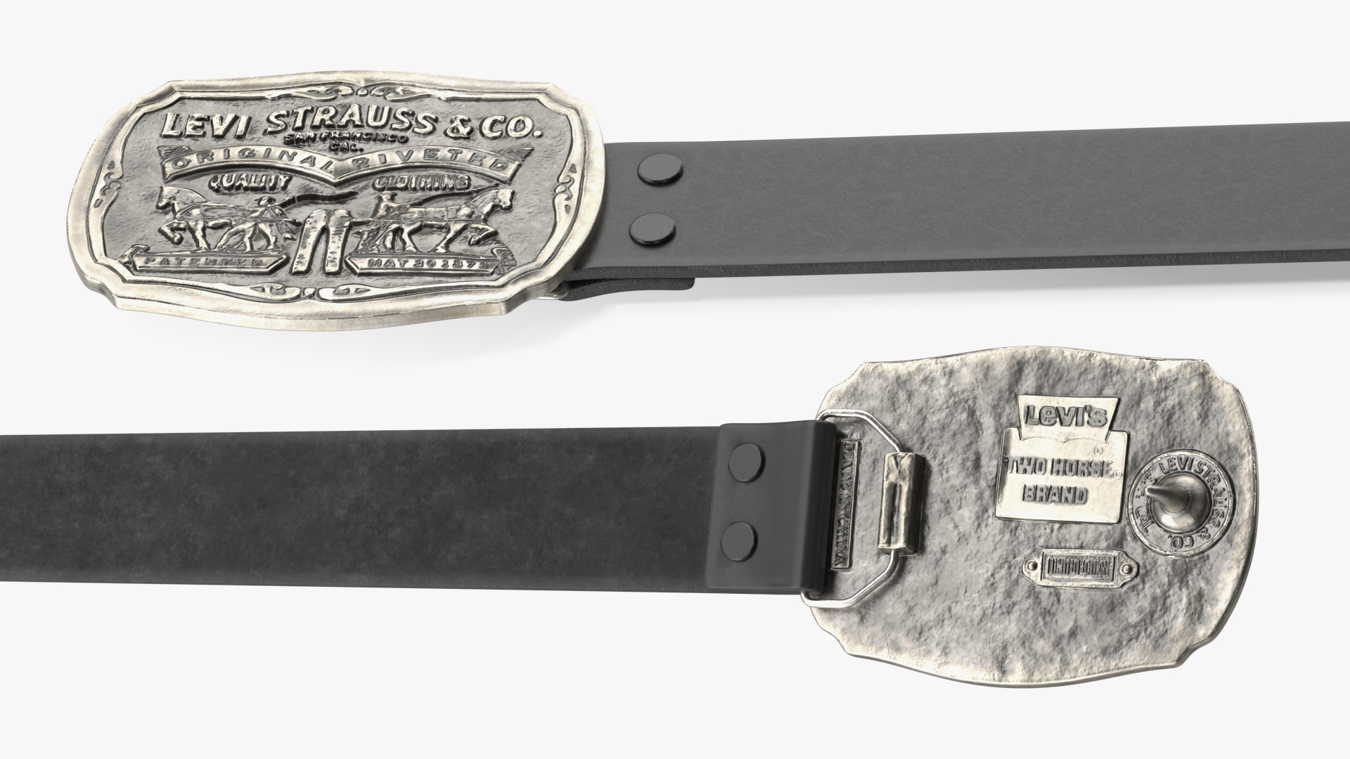 3D model Leather Belt Levi Strauss