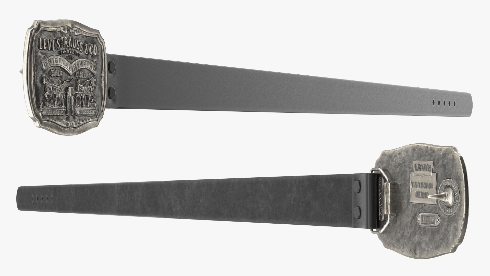 3D model Leather Belt Levi Strauss