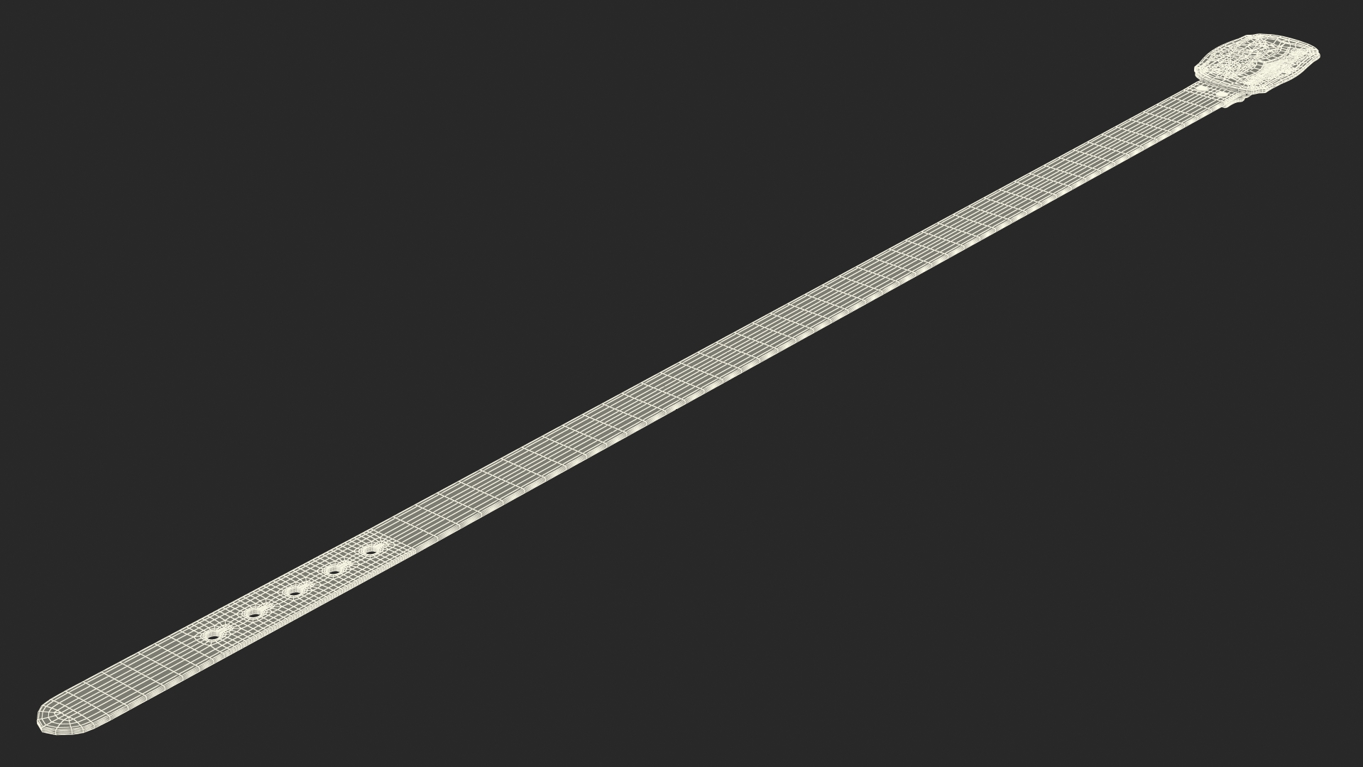 3D model Leather Belt Levi Strauss