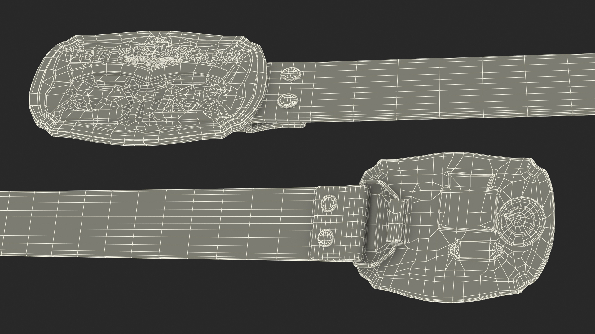 3D model Leather Belt Levi Strauss
