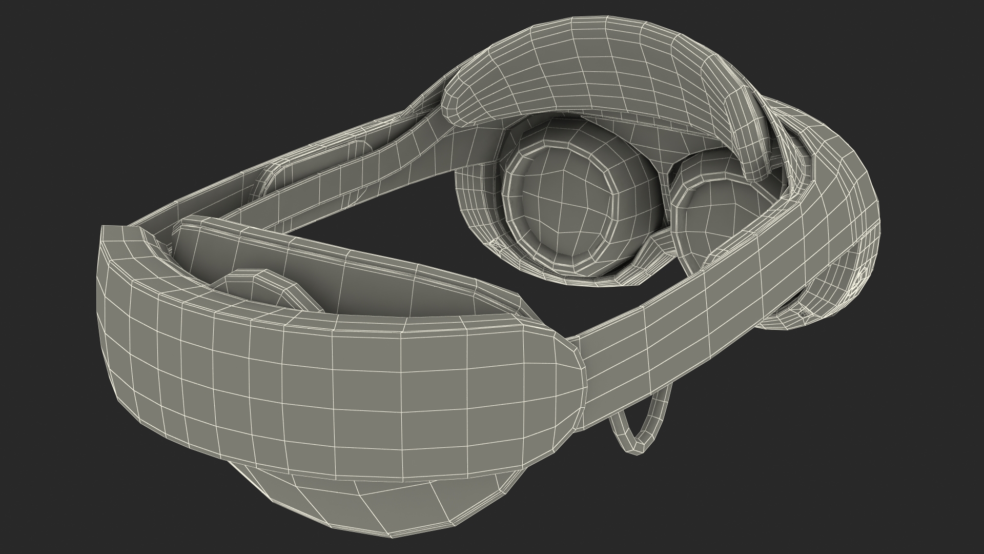 3D model VR Headset Meta Quest Pro