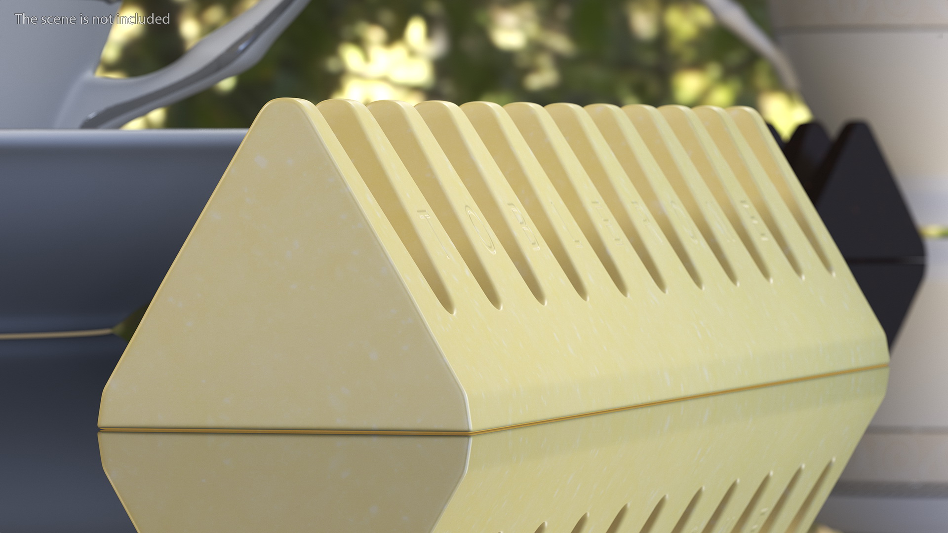 Toblerone White Chocolate Bar 3D model