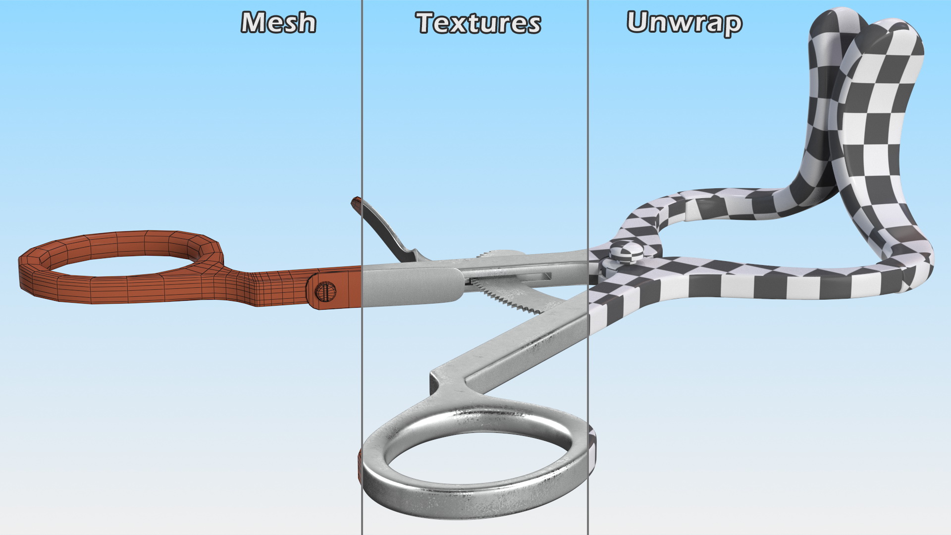 Dental Mouth Retractor 3D