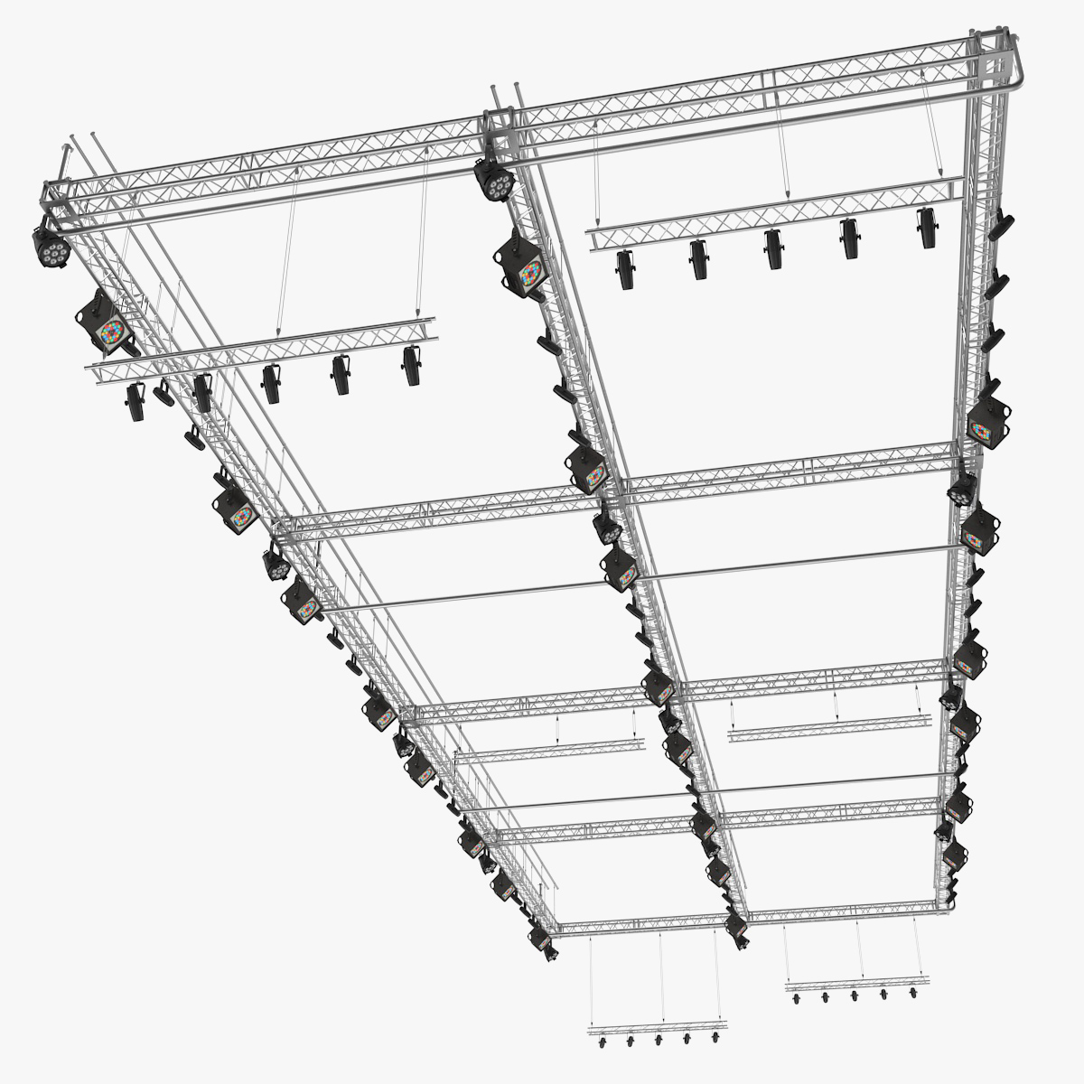 Roof Mounted Stage Lights