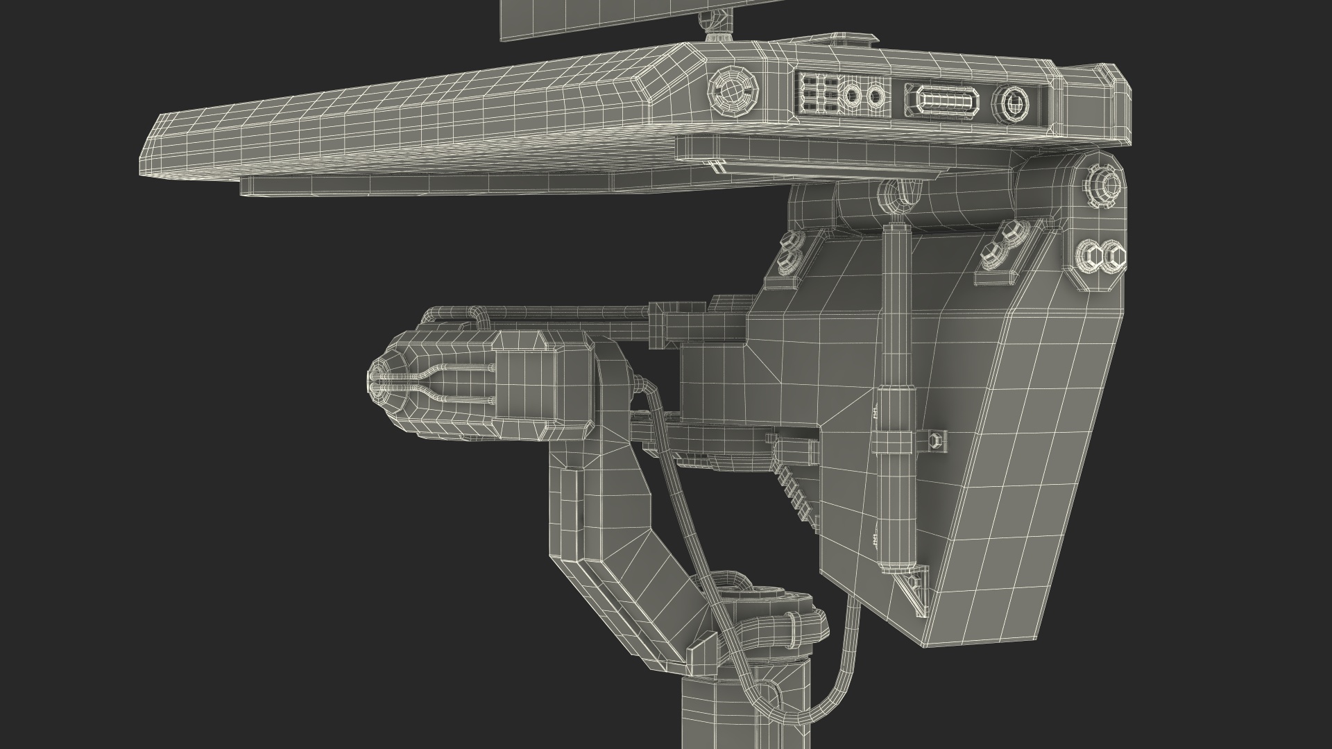 3D model Sci-fi Computer