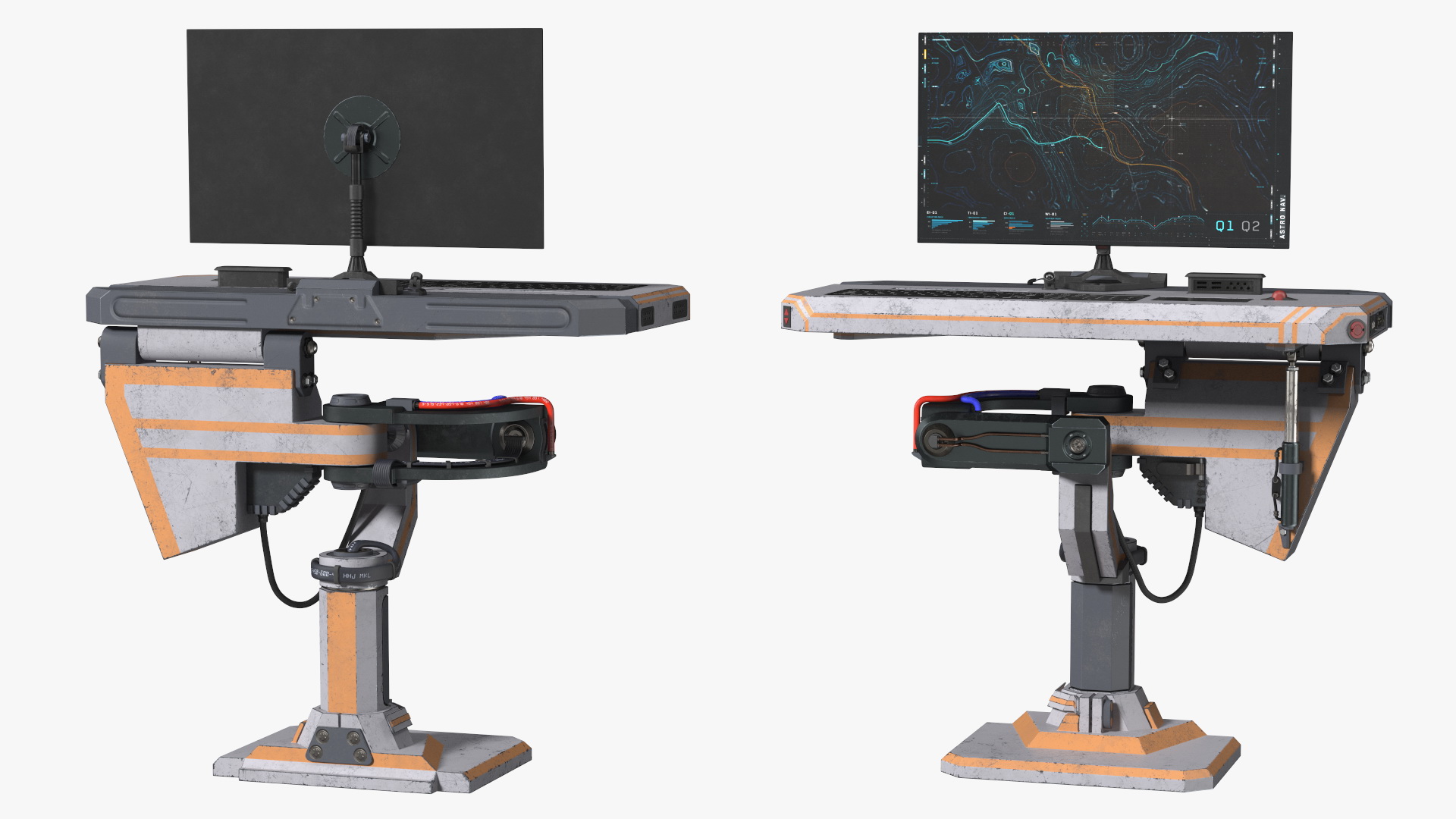 3D model Sci-fi Computer
