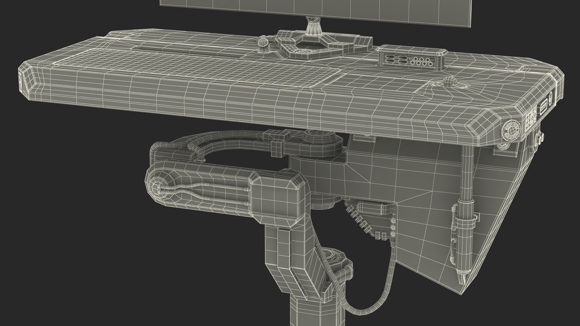 3D model Sci-fi Computer