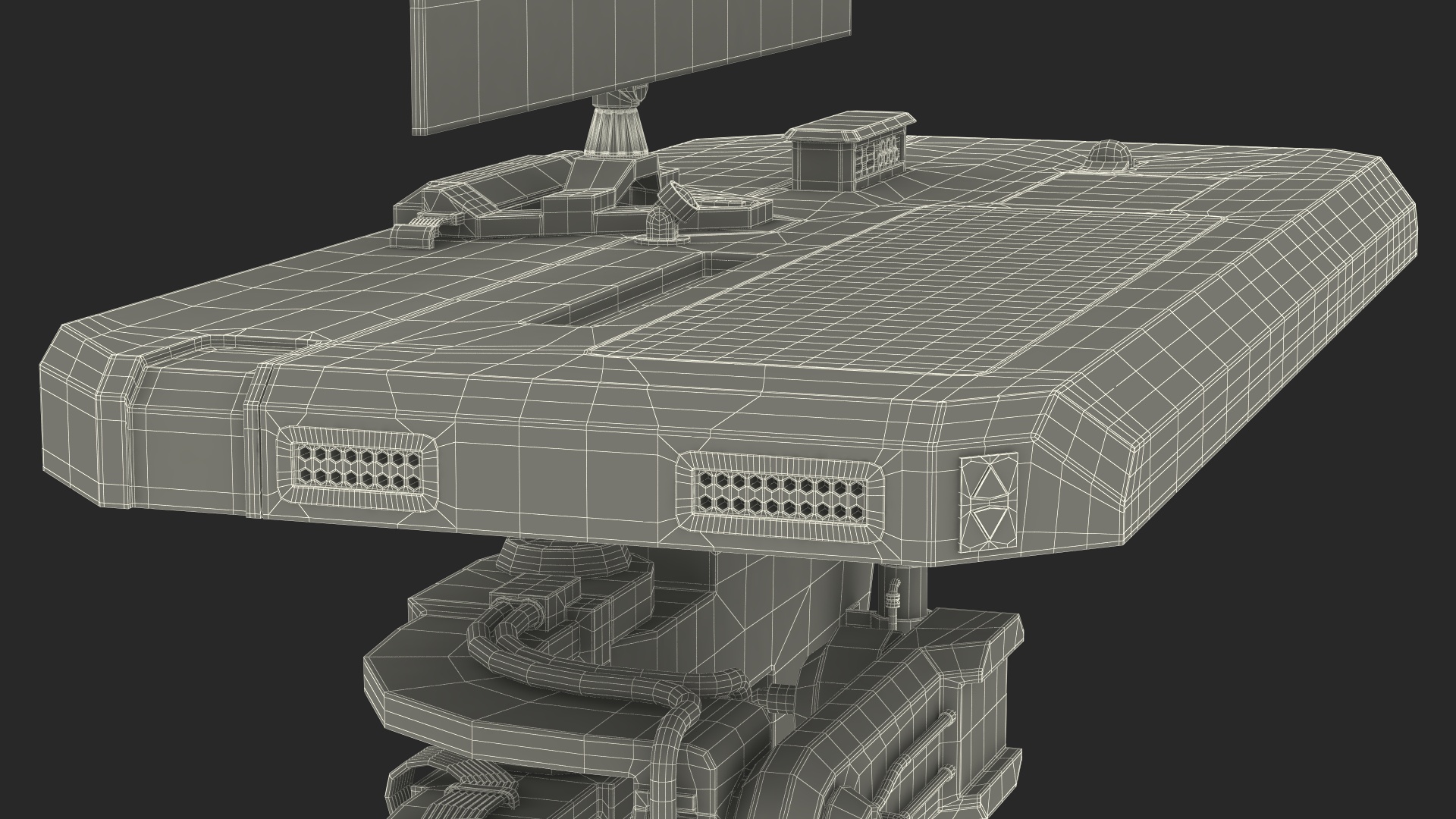 3D model Sci-fi Computer