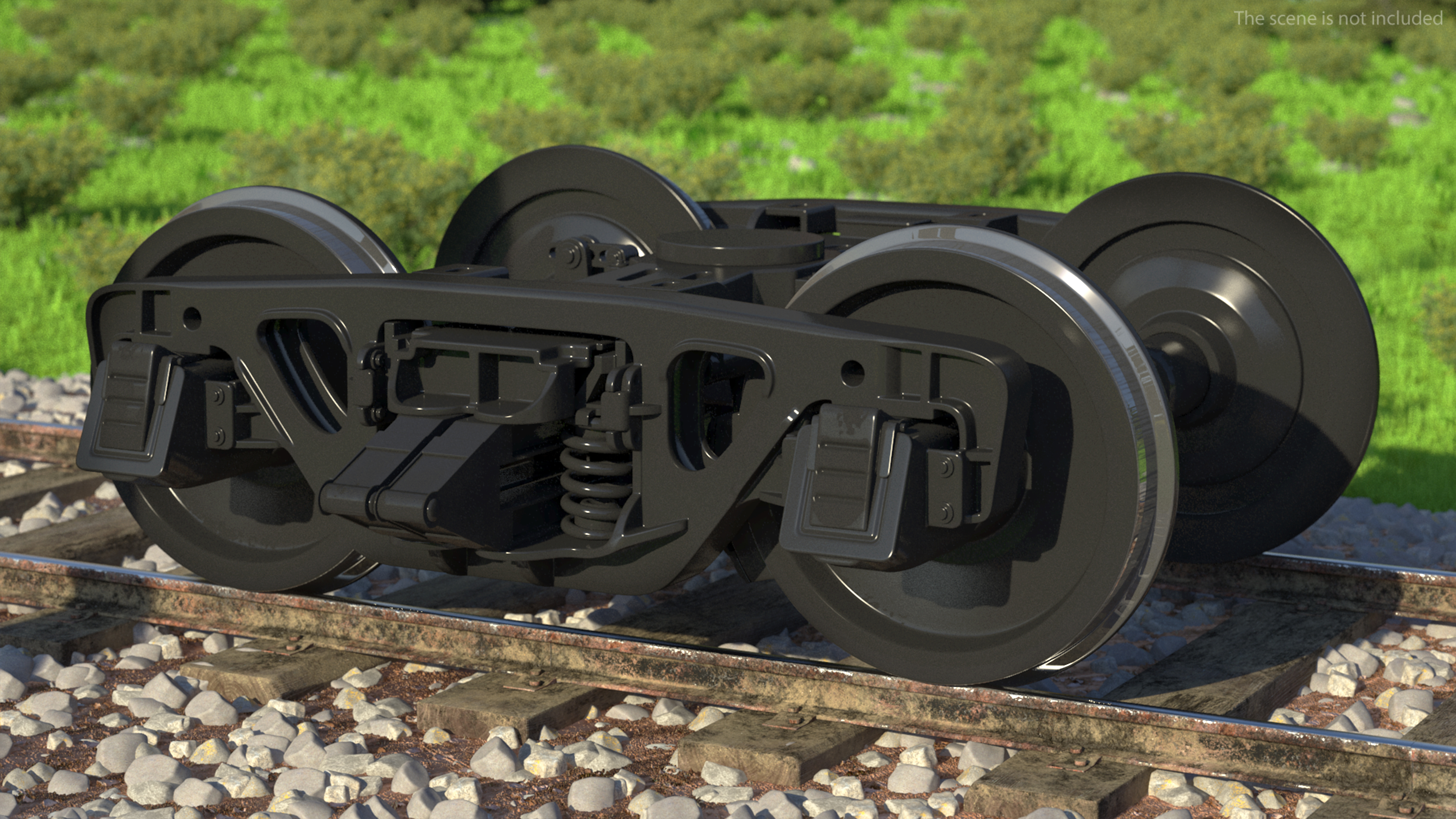 Railway Wheels 3D model
