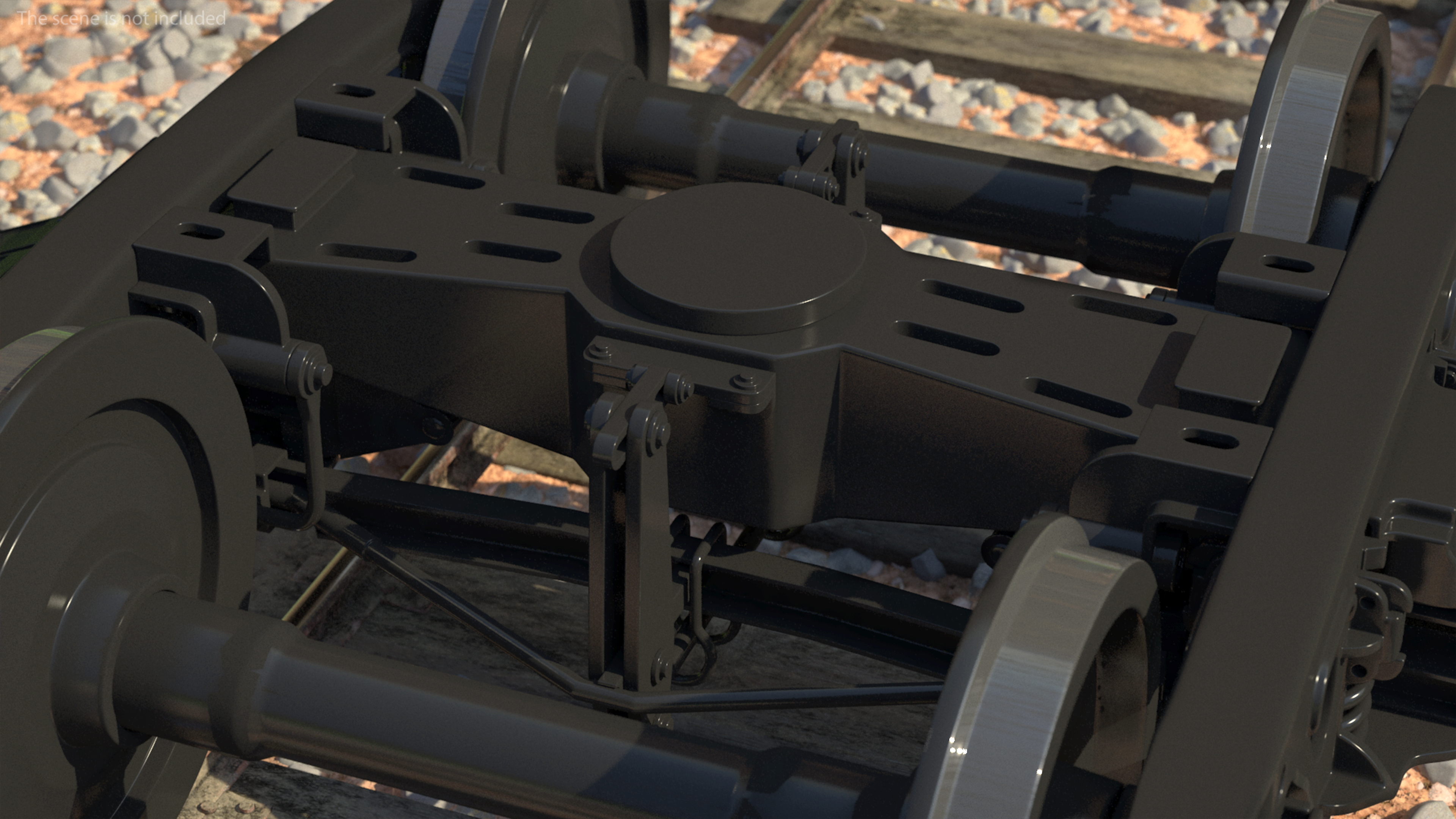 Railway Wheels 3D model