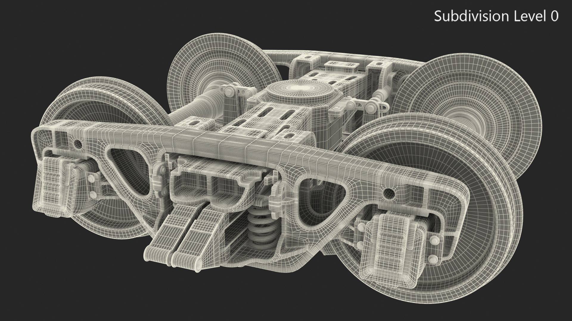 Railway Wheels 3D model