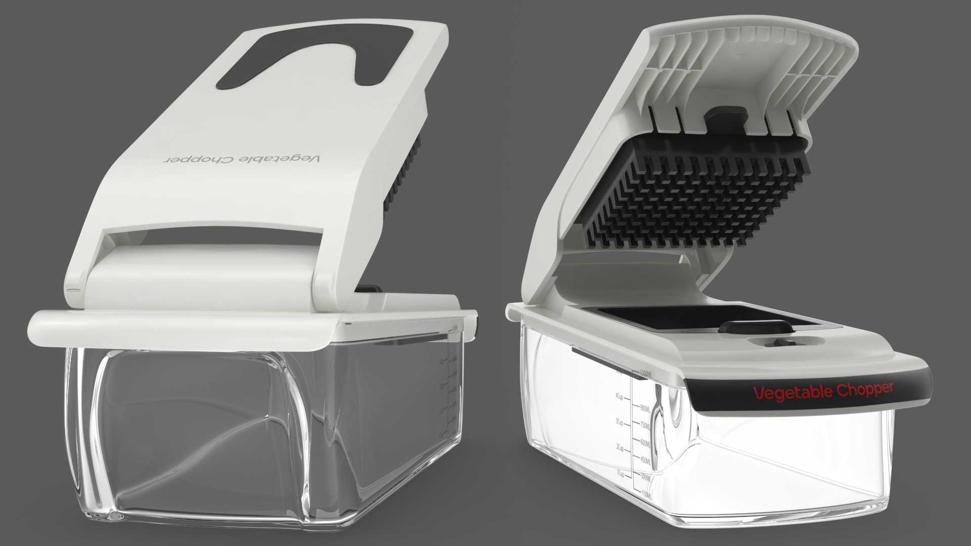 Vegetable Chopper with Small Dice Blade 3D model