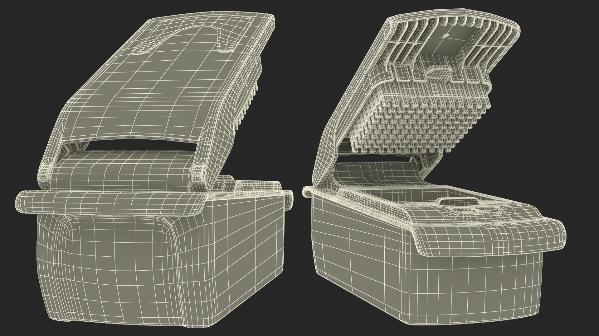 Vegetable Chopper with Small Dice Blade 3D model