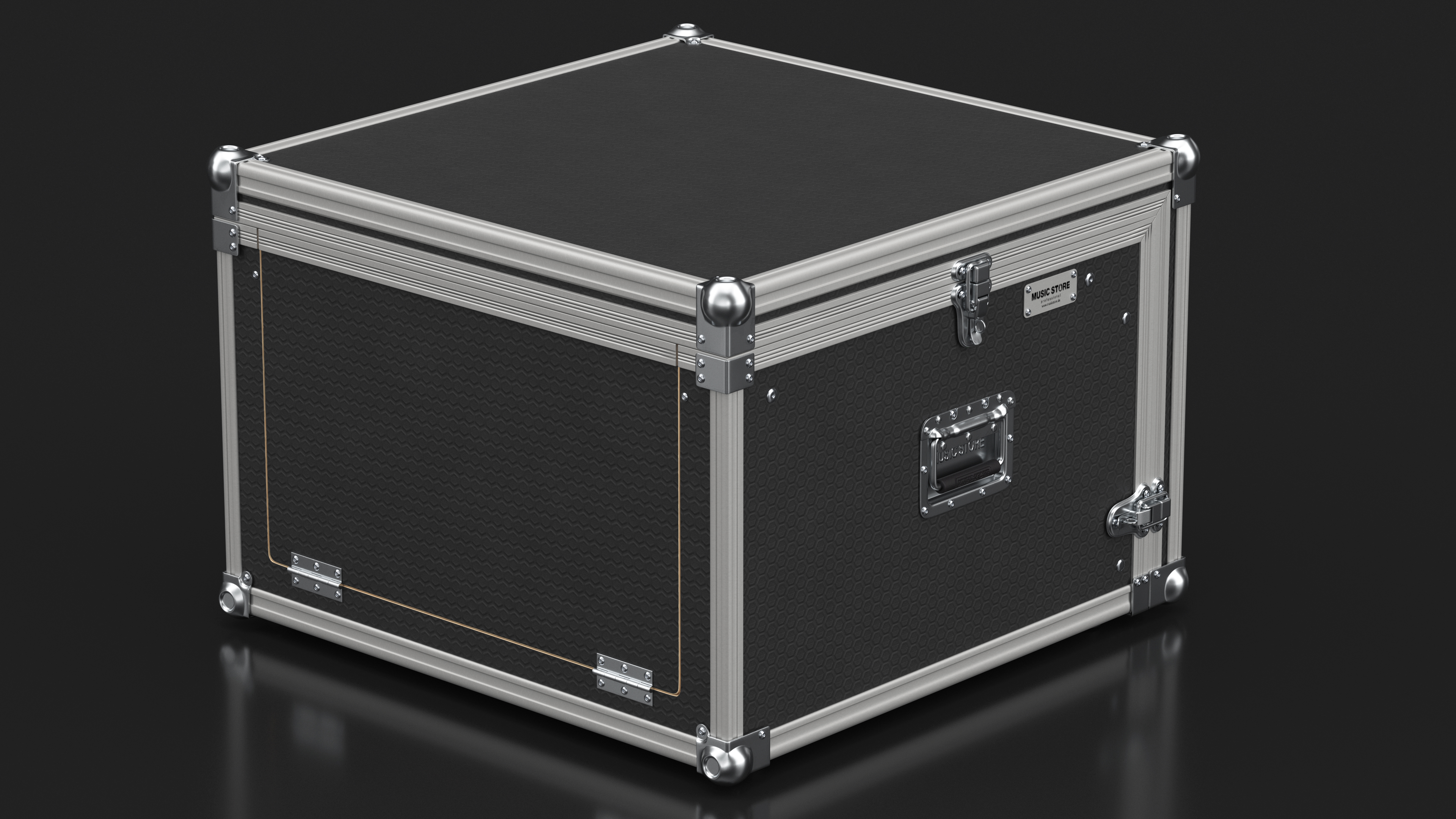 Heavy Duty DJ Road Case 35x48x48cm 3D model