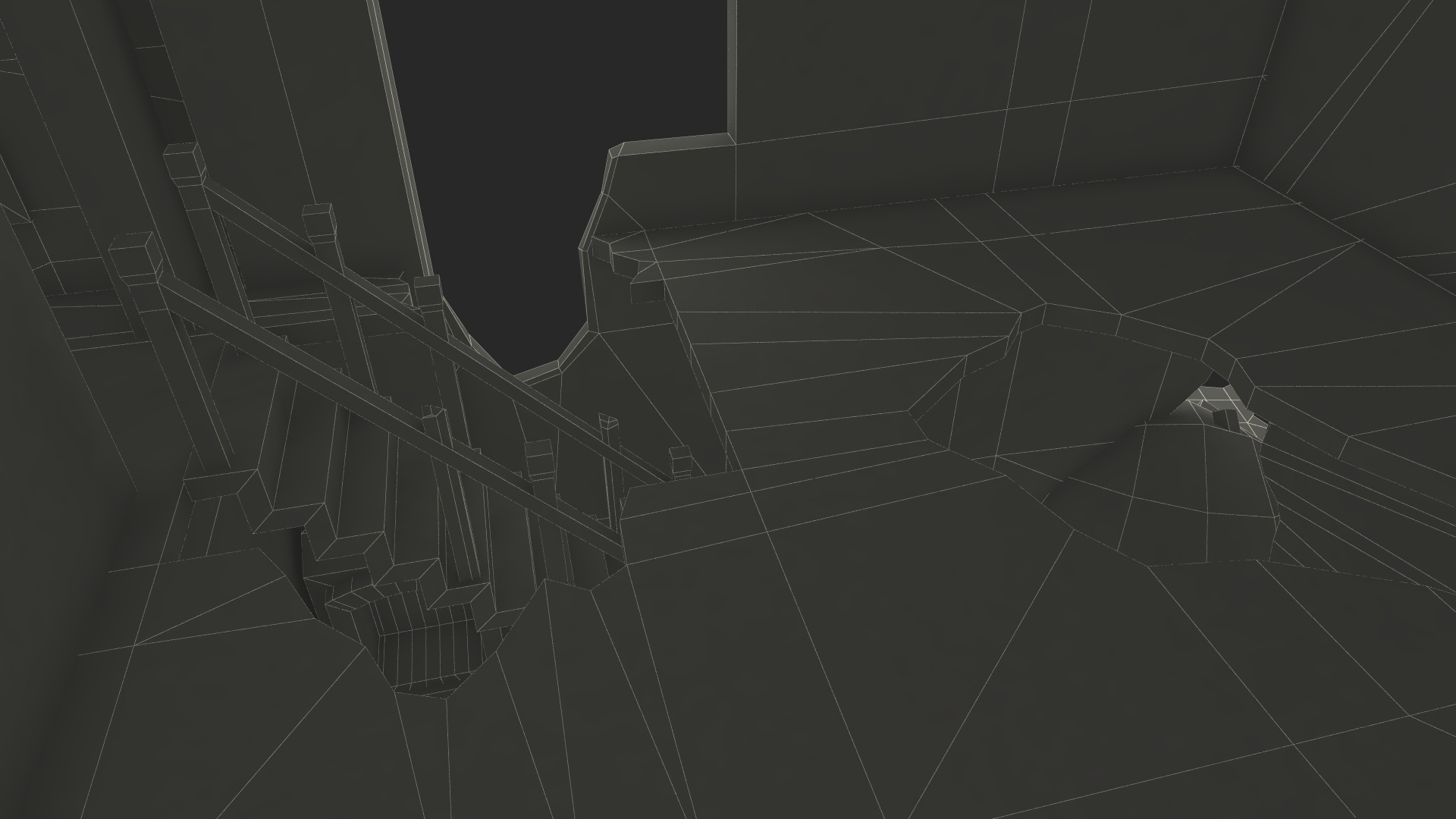 3D Destroyed Building Family House