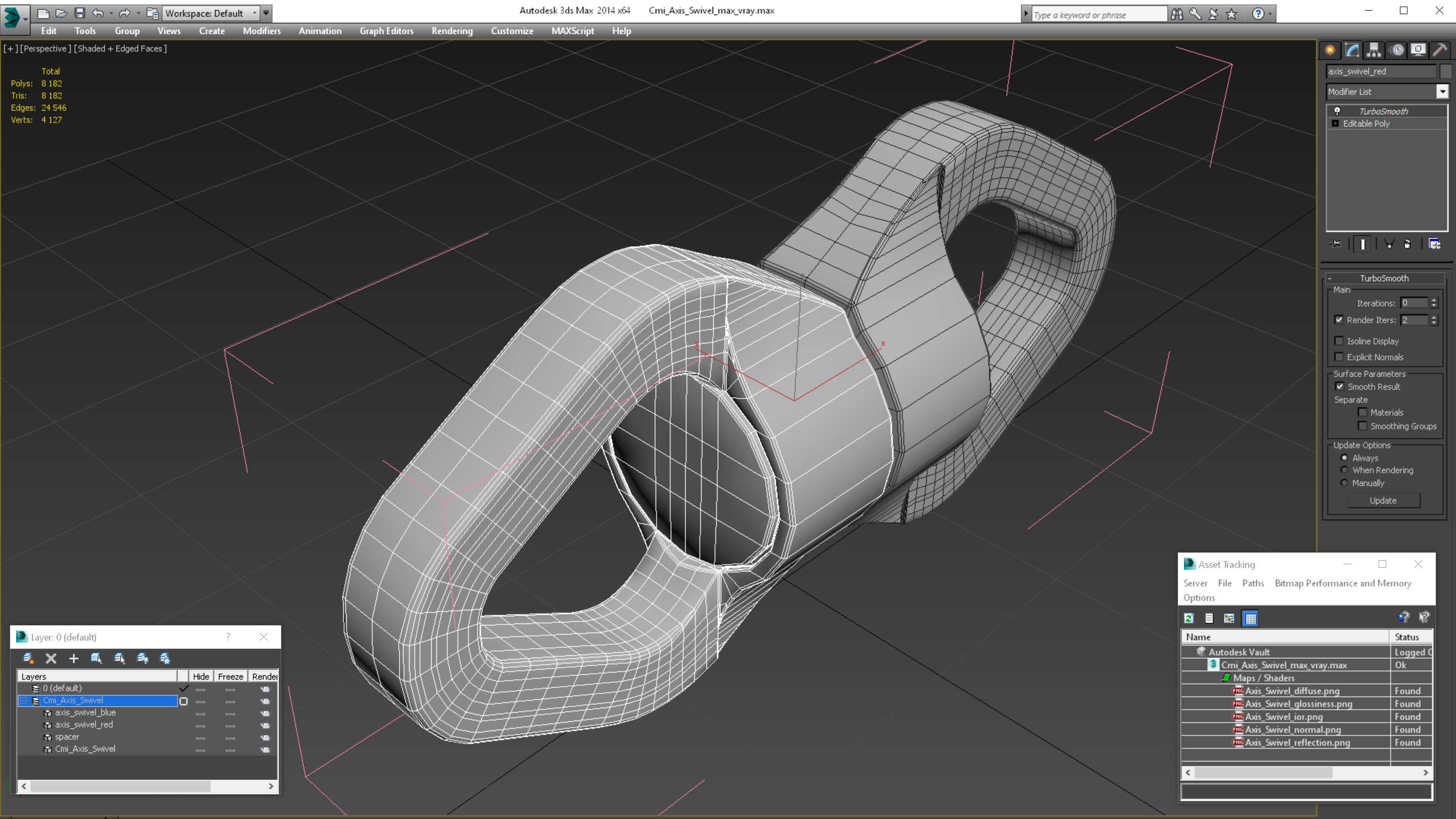 3D model Cmi Axis Swivel
