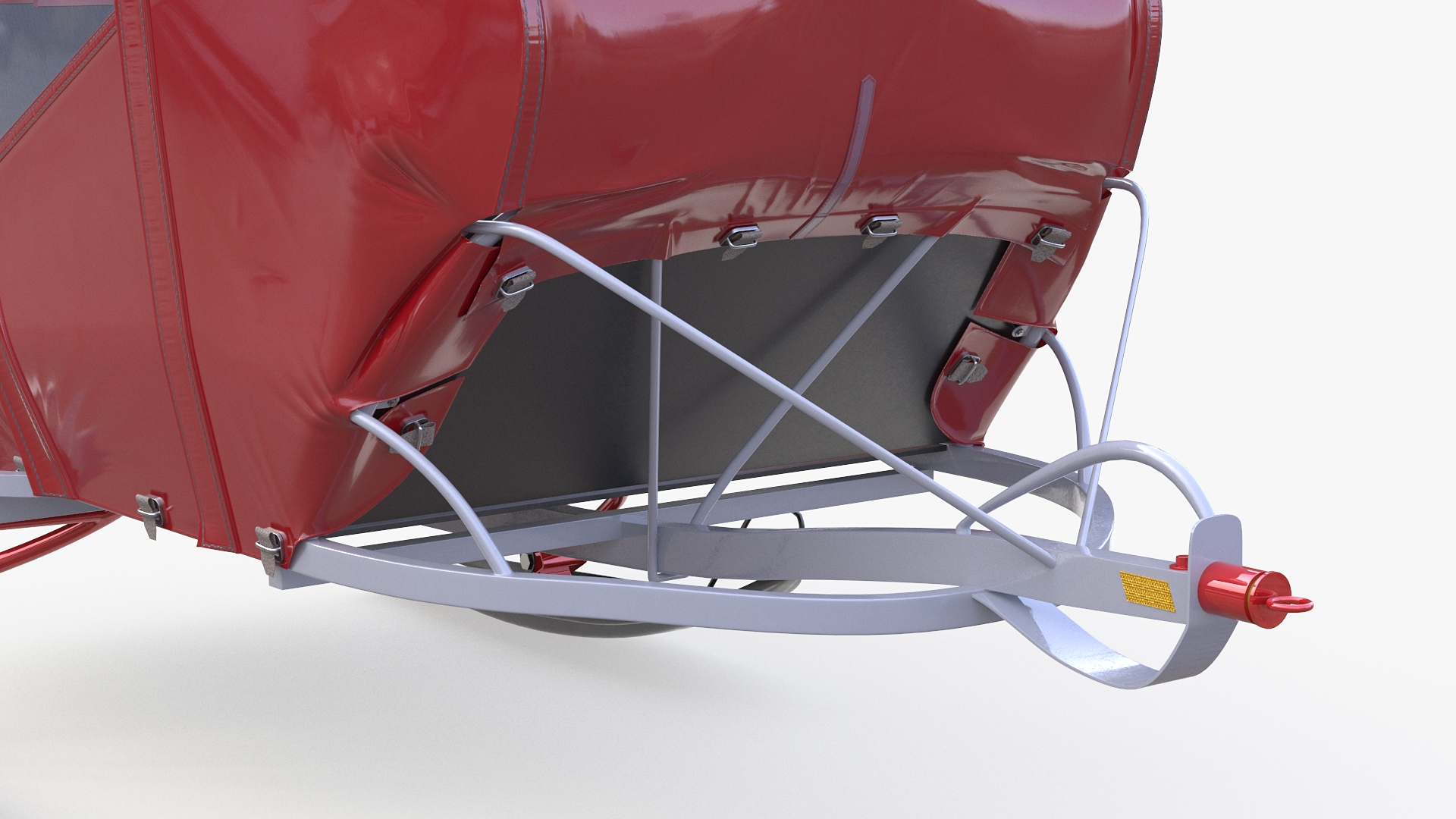 Snowmobile Carriage Trailer 3D