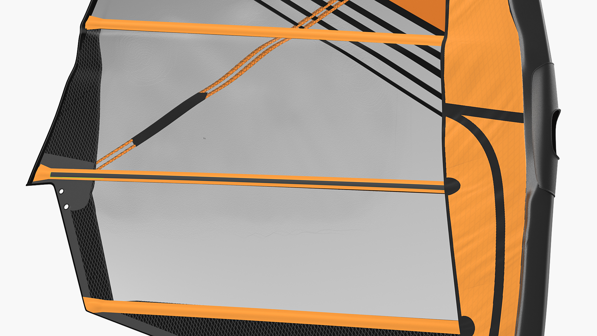 3D Sport Windsurf Mast and Sail model