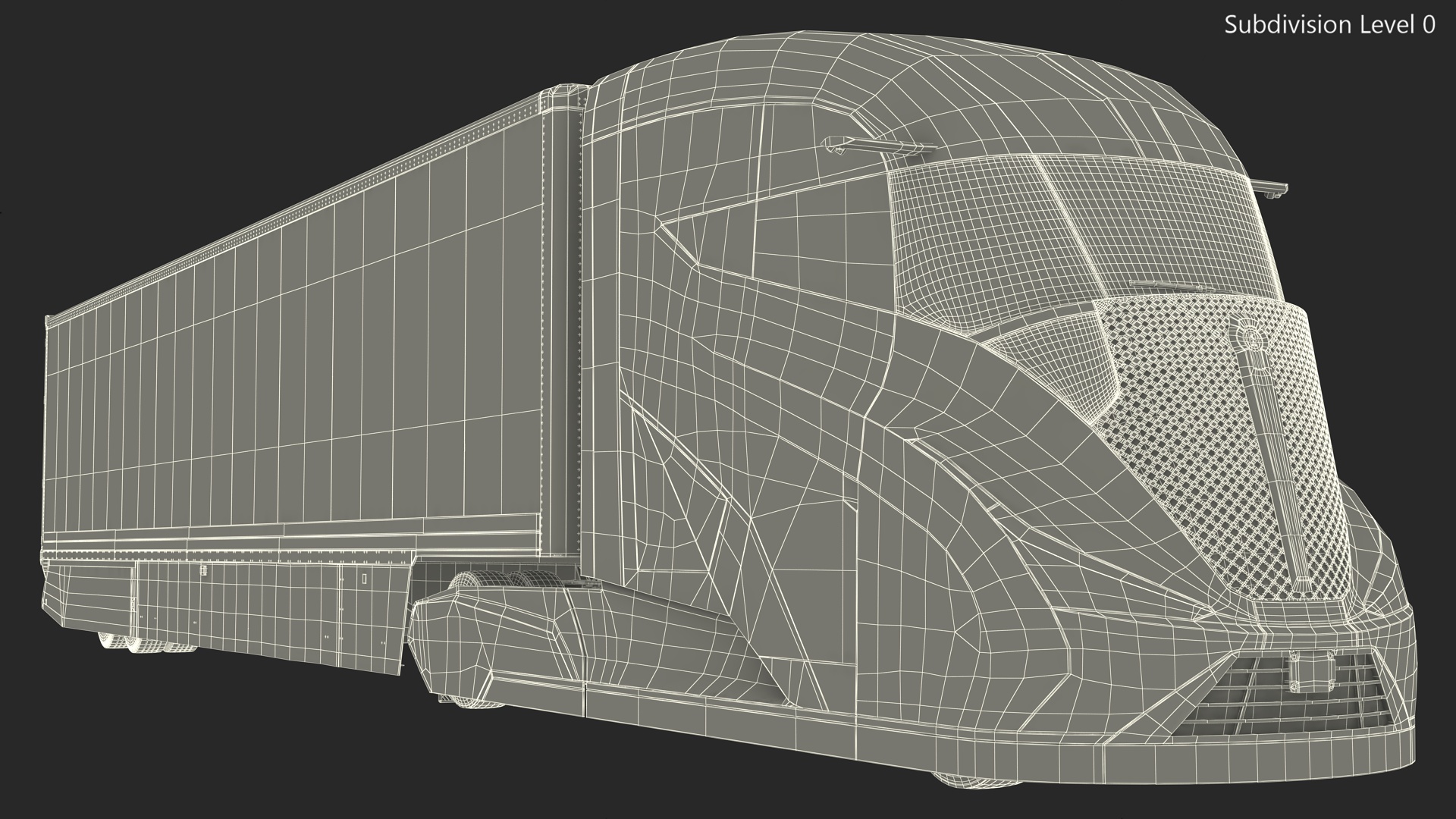 3D Kenworth SuperTruck 2