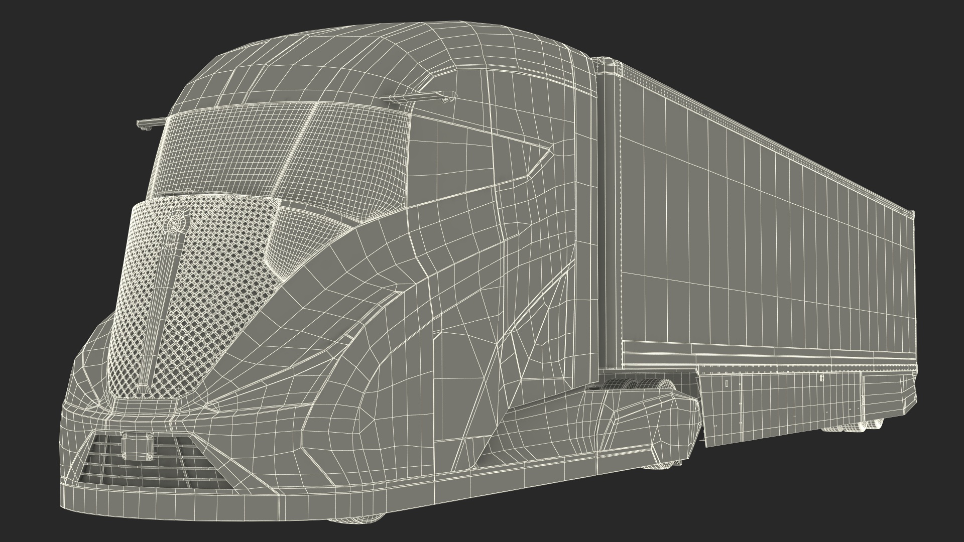 3D Kenworth SuperTruck 2