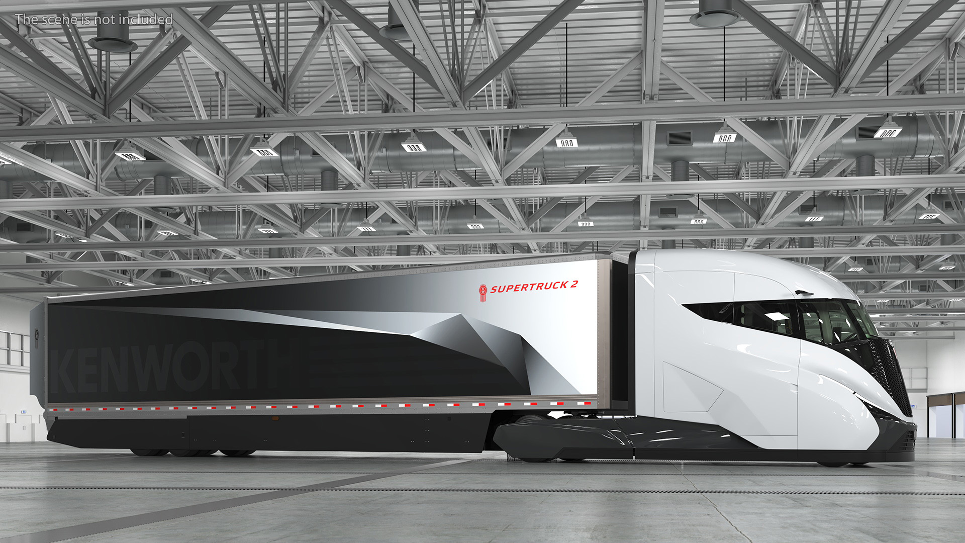 3D Kenworth SuperTruck 2