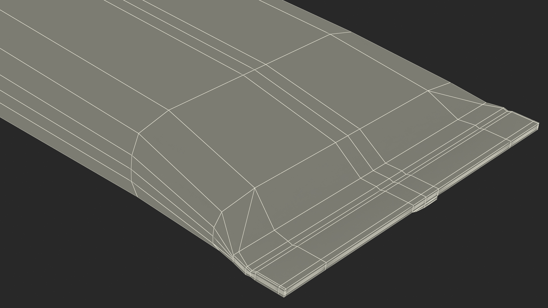 3D Pillow Shape Aseptic Package with Tear Off Tab