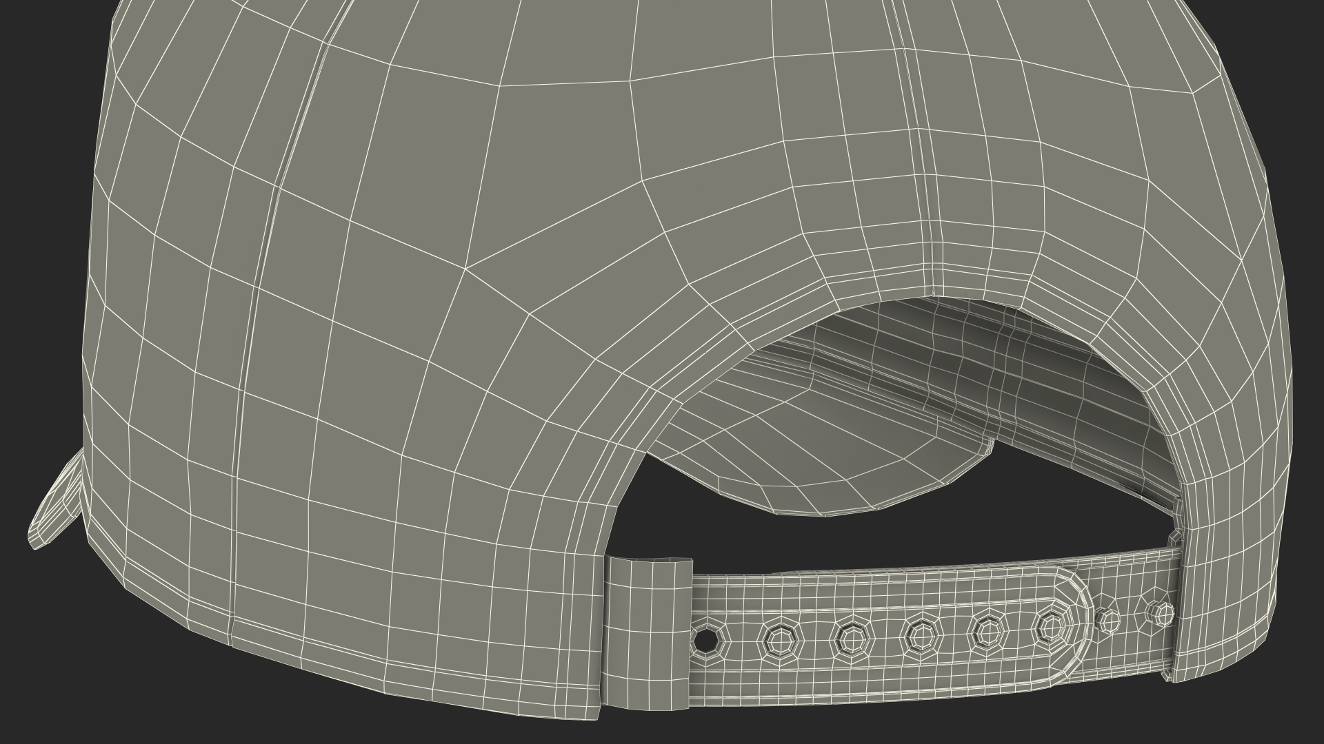 Trucker Cap Your Brand Yellow-Blue 3D model