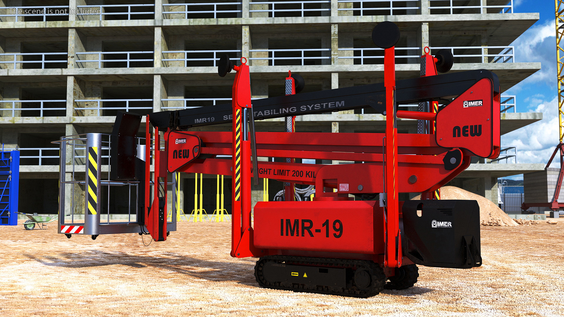 3D Self-Stabilizing Lift Imer IMR-19 model