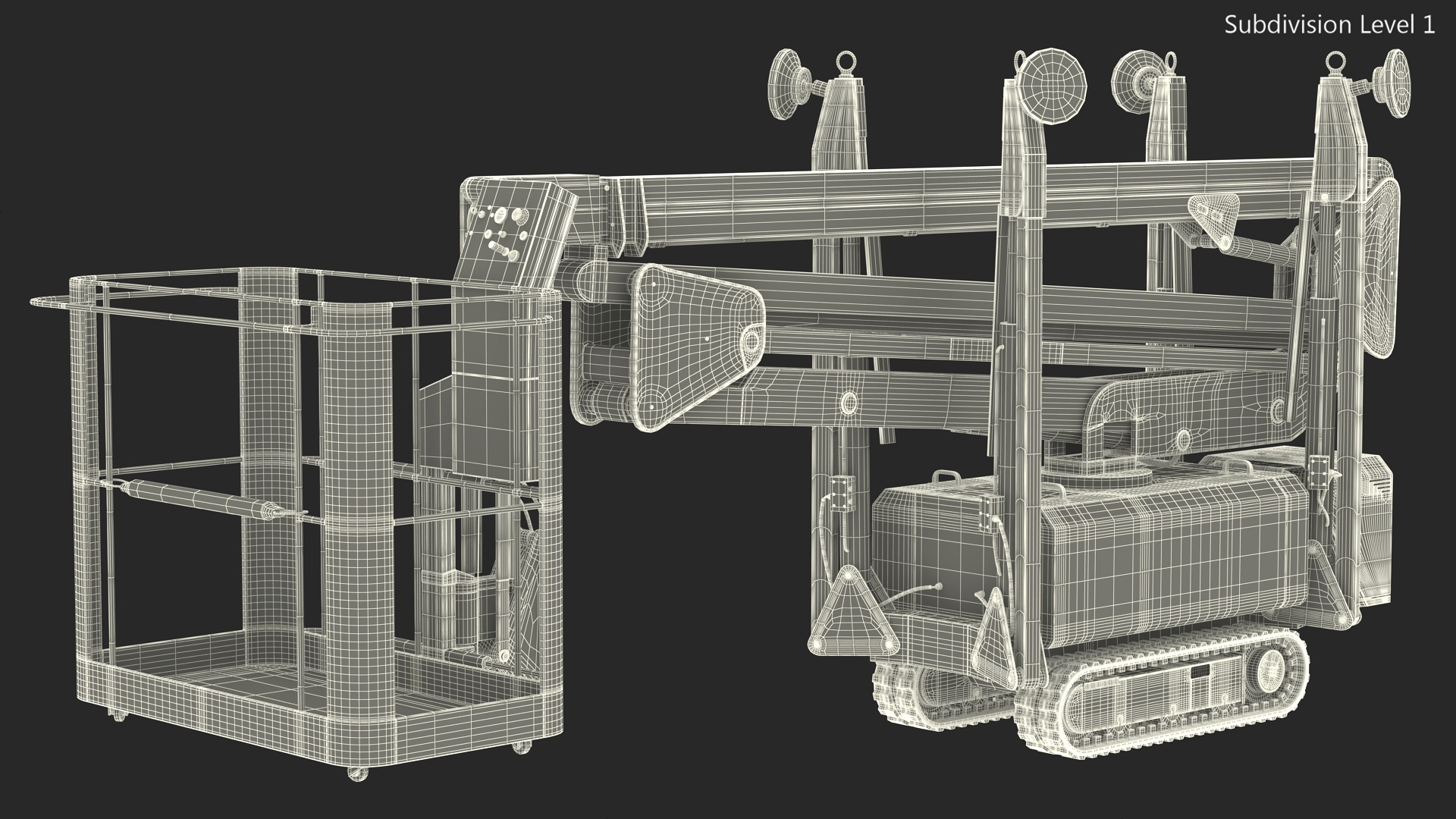 3D Self-Stabilizing Lift Imer IMR-19 model