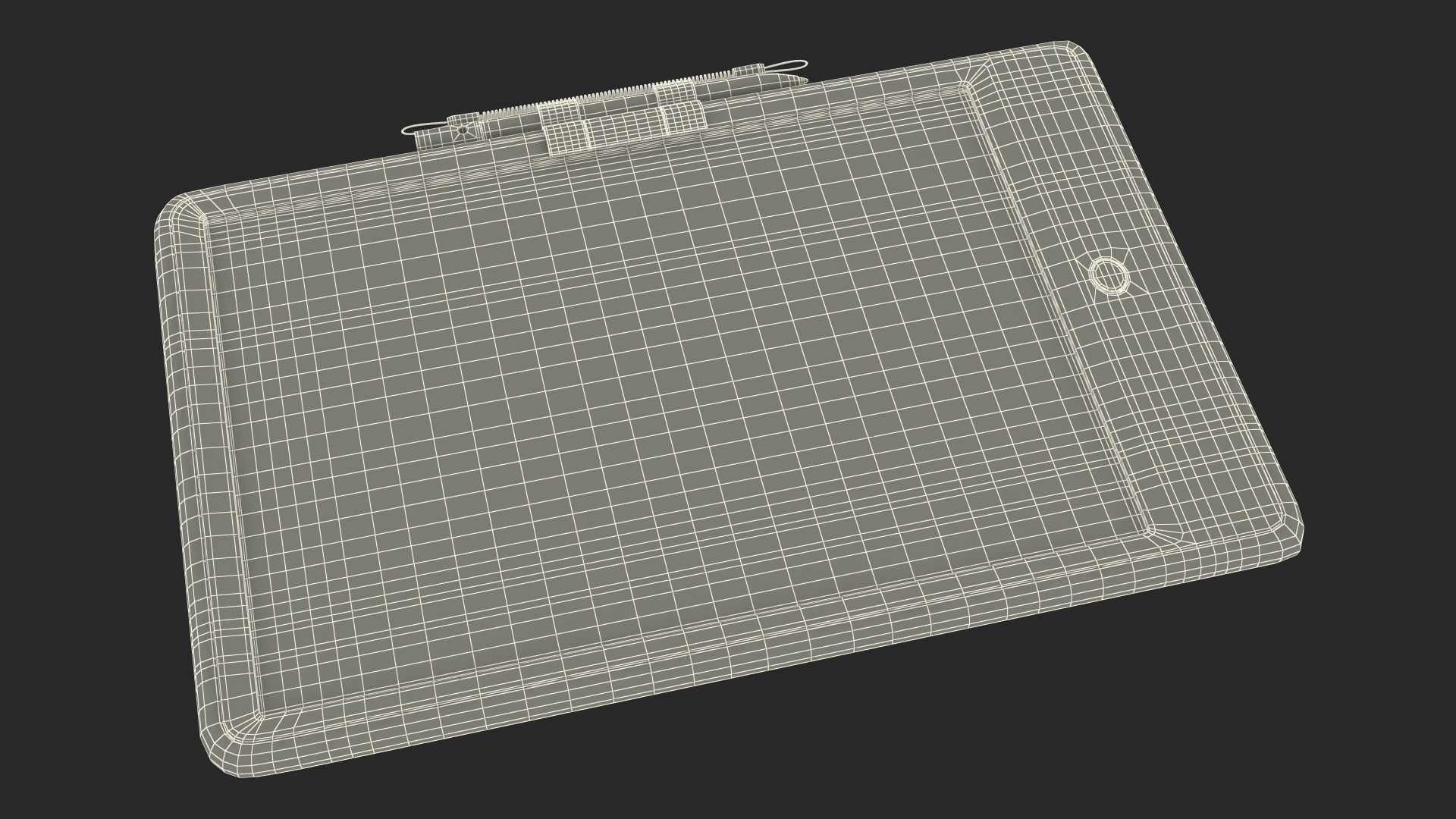 Colorful Screen Drawing Board Pink 3D model