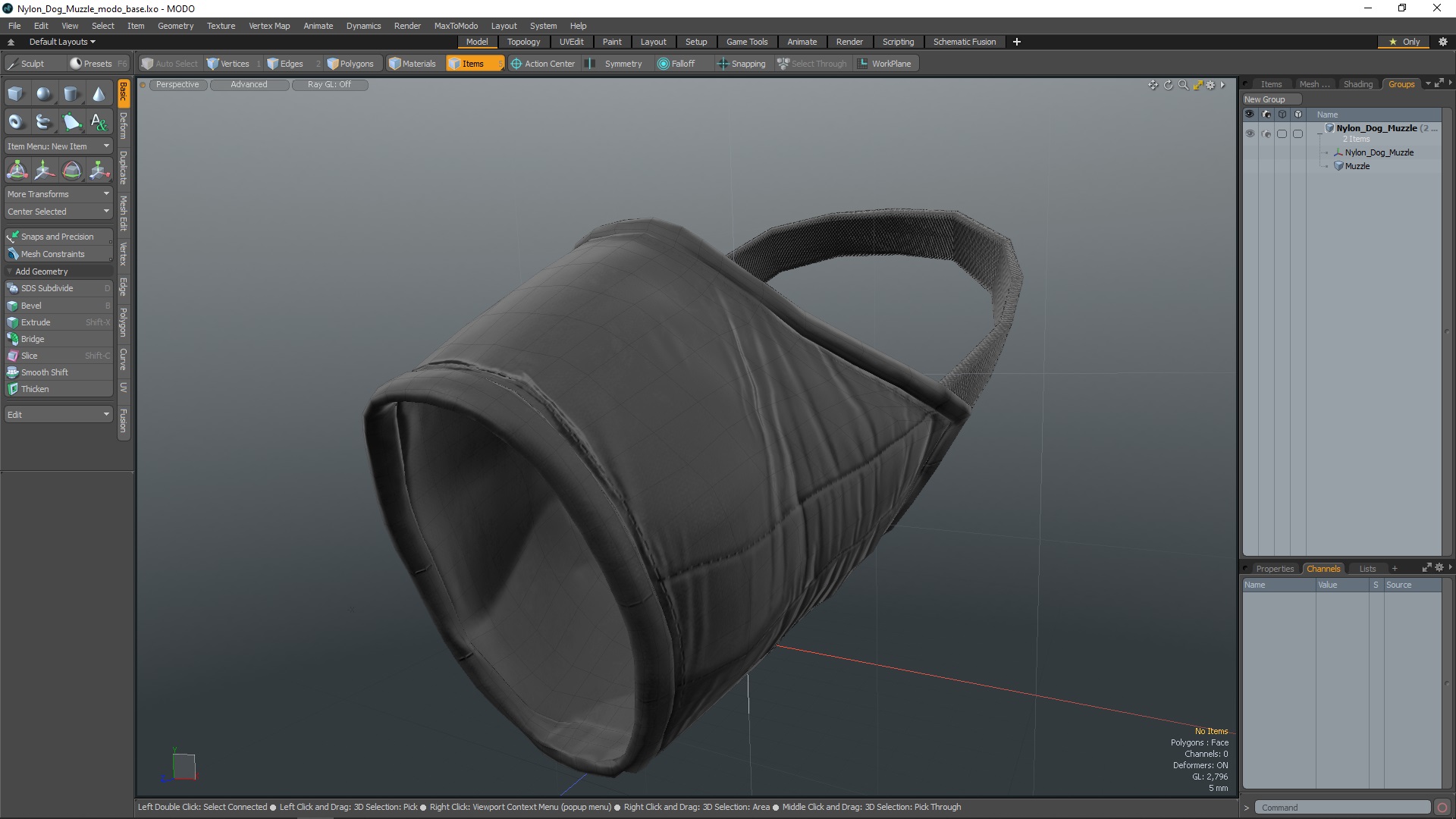 3D Nylon Dog Muzzle