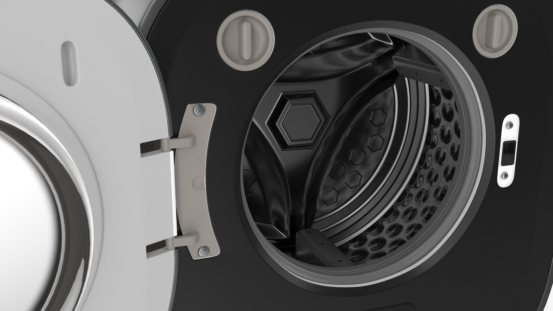 3D Compact Washing Machine Wall Mounted