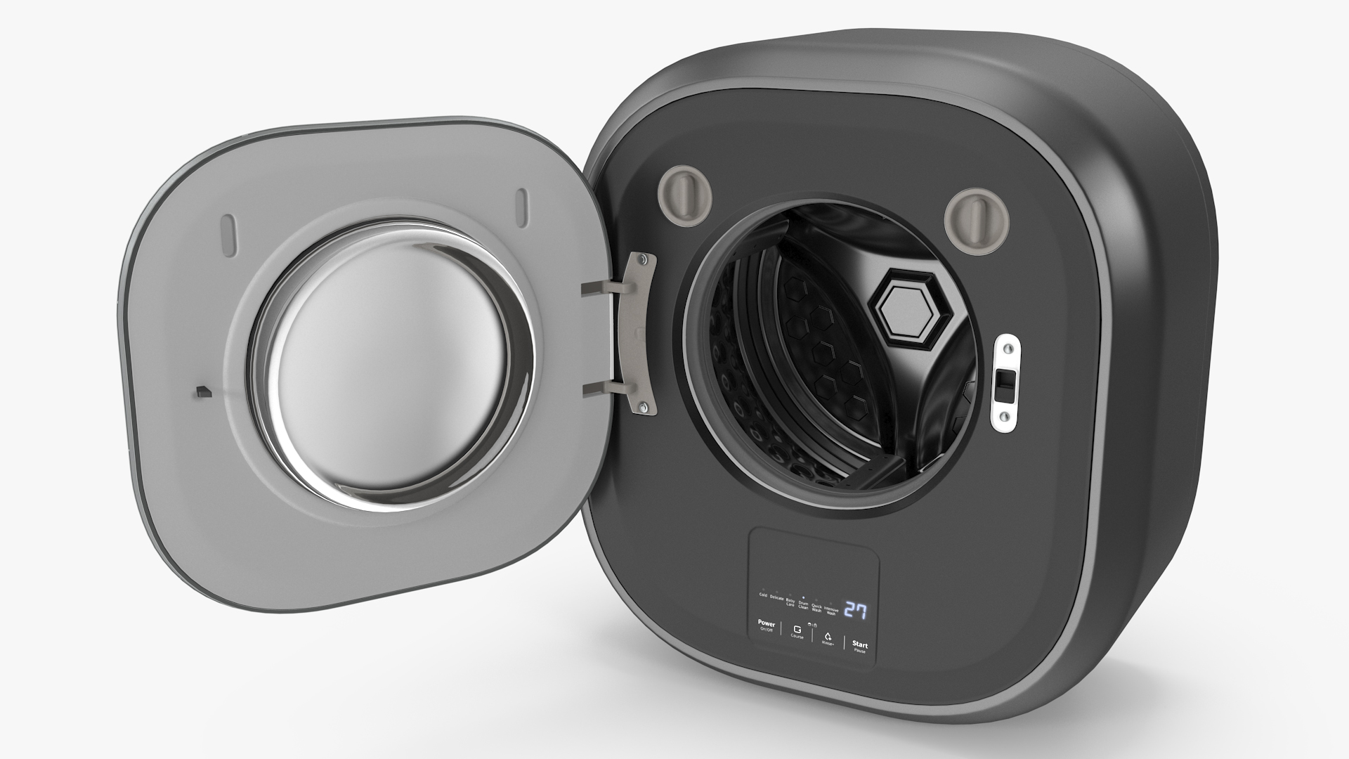 3D Compact Washing Machine Wall Mounted