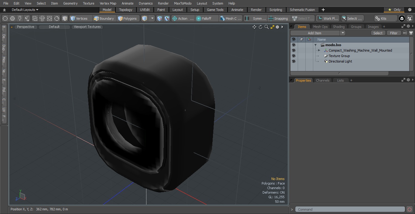 3D Compact Washing Machine Wall Mounted
