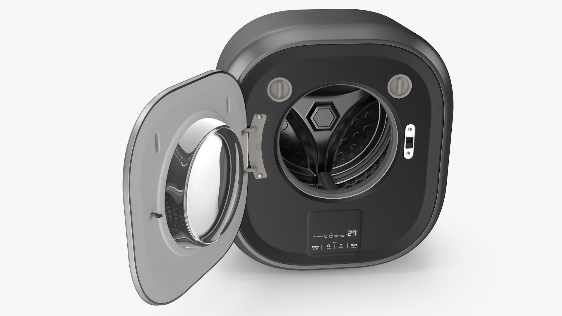 3D Compact Washing Machine Wall Mounted
