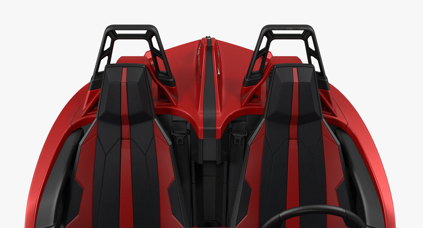 Polaris Slingshot Trike Red 2016 3D
