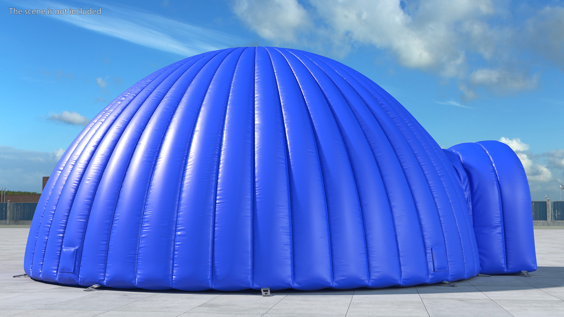 Igloo Inflatable Party Tent Blue 3D