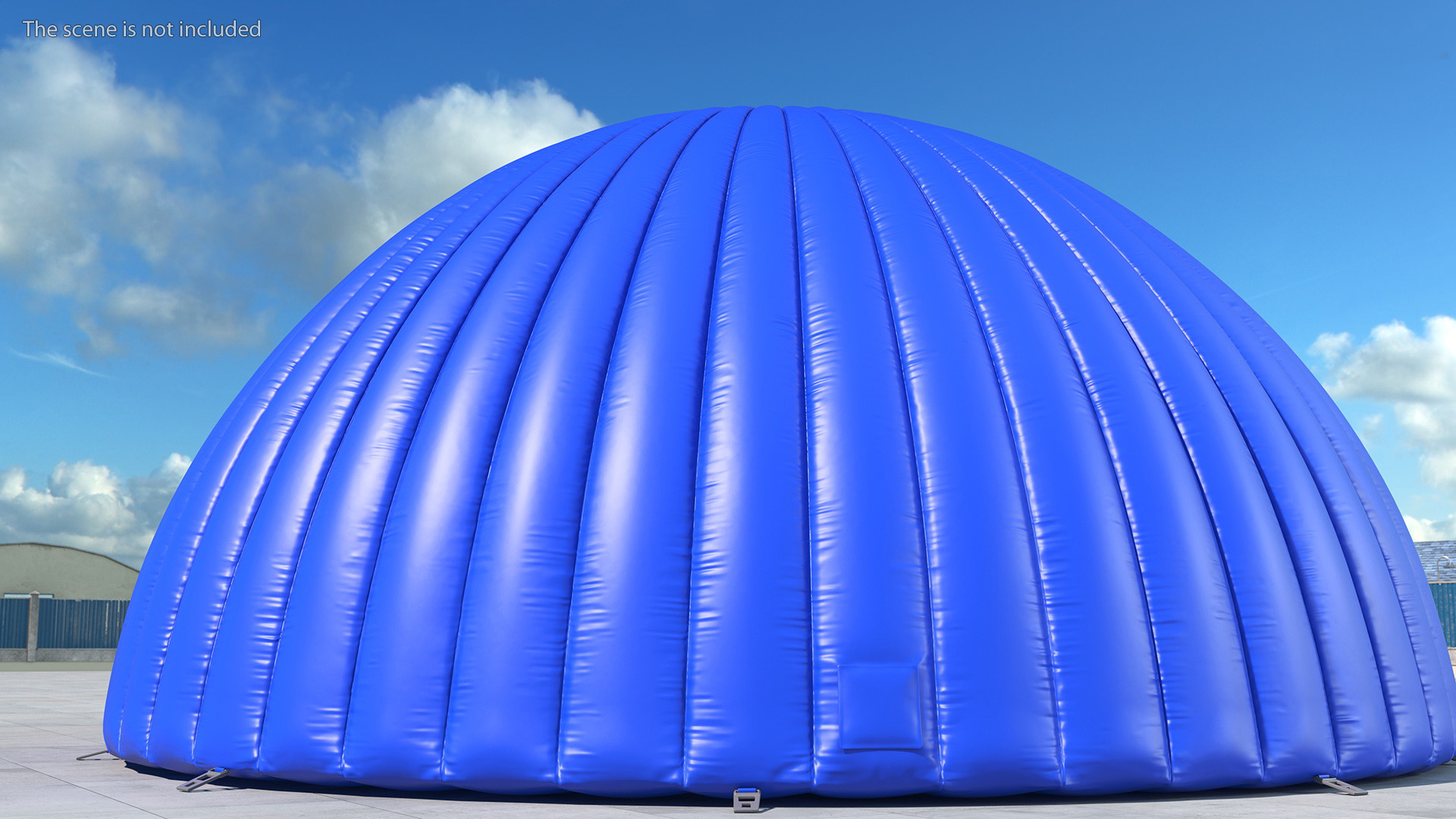 Igloo Inflatable Party Tent Blue 3D