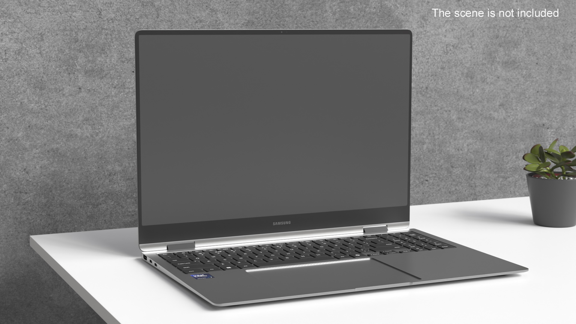 3D Samsung Galaxy Book5 Pro360 Intel7 Silver