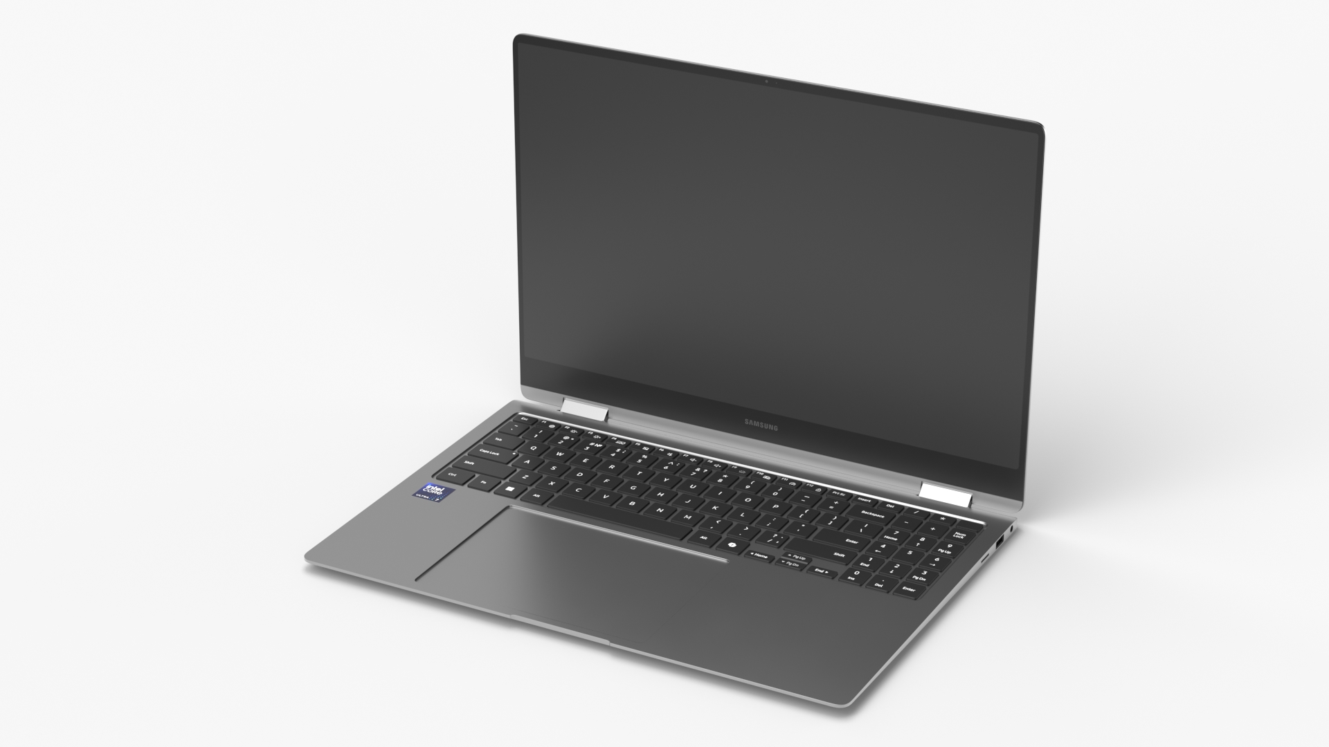 3D Samsung Galaxy Book5 Pro360 Intel7 Silver